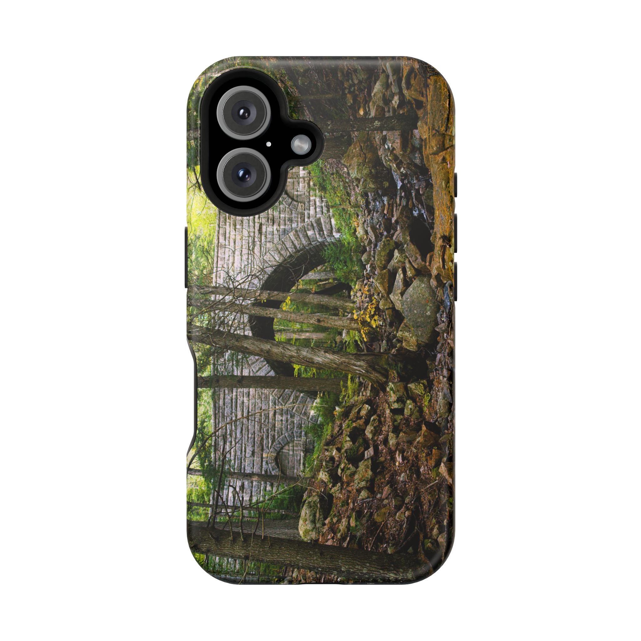 Iphone MagSafe Case - Hemlock Bridge, Acadia - My Blu Horizon