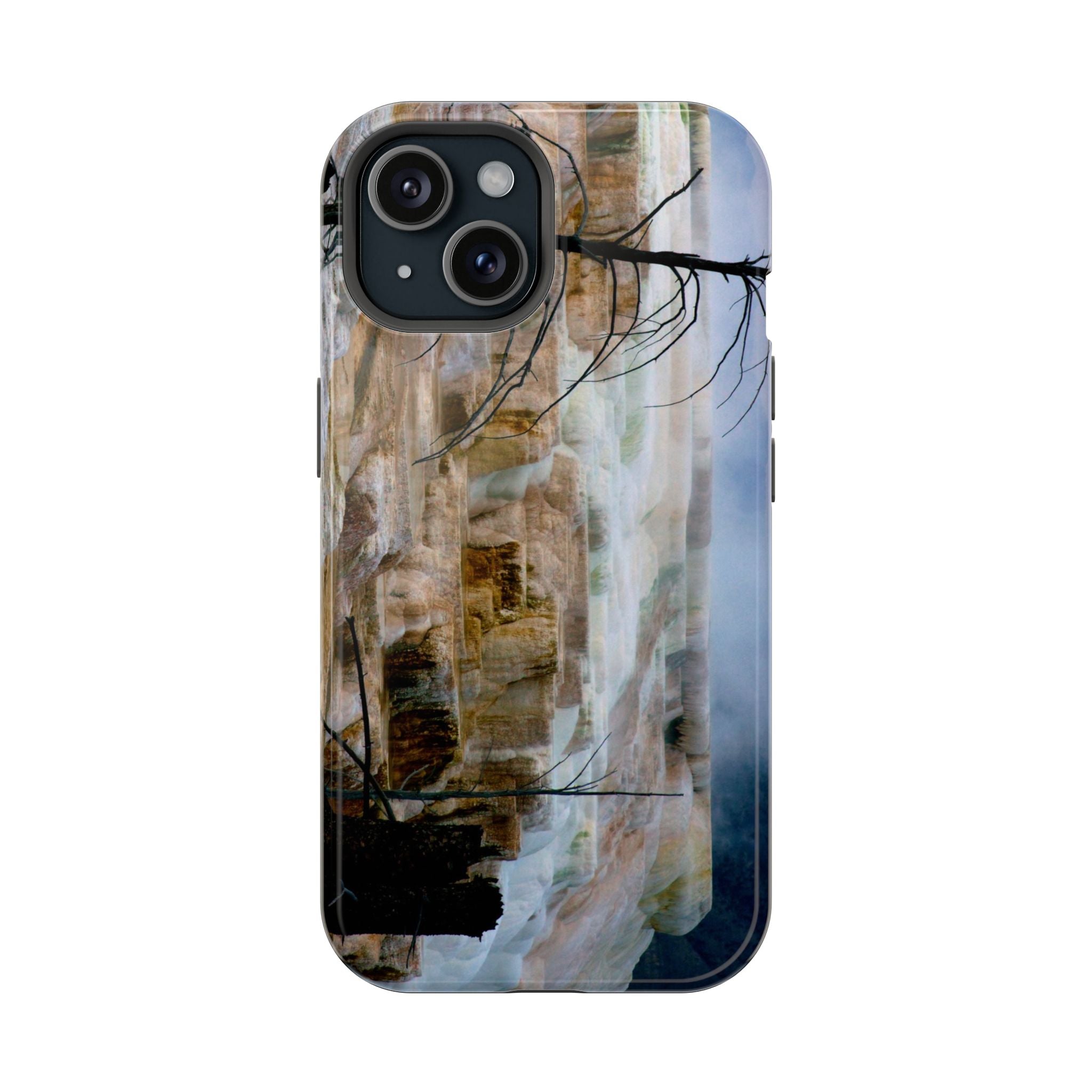 Iphone MagSafe Case - Mammoth Hot Springs, Yellowstone - My Blu Horizon