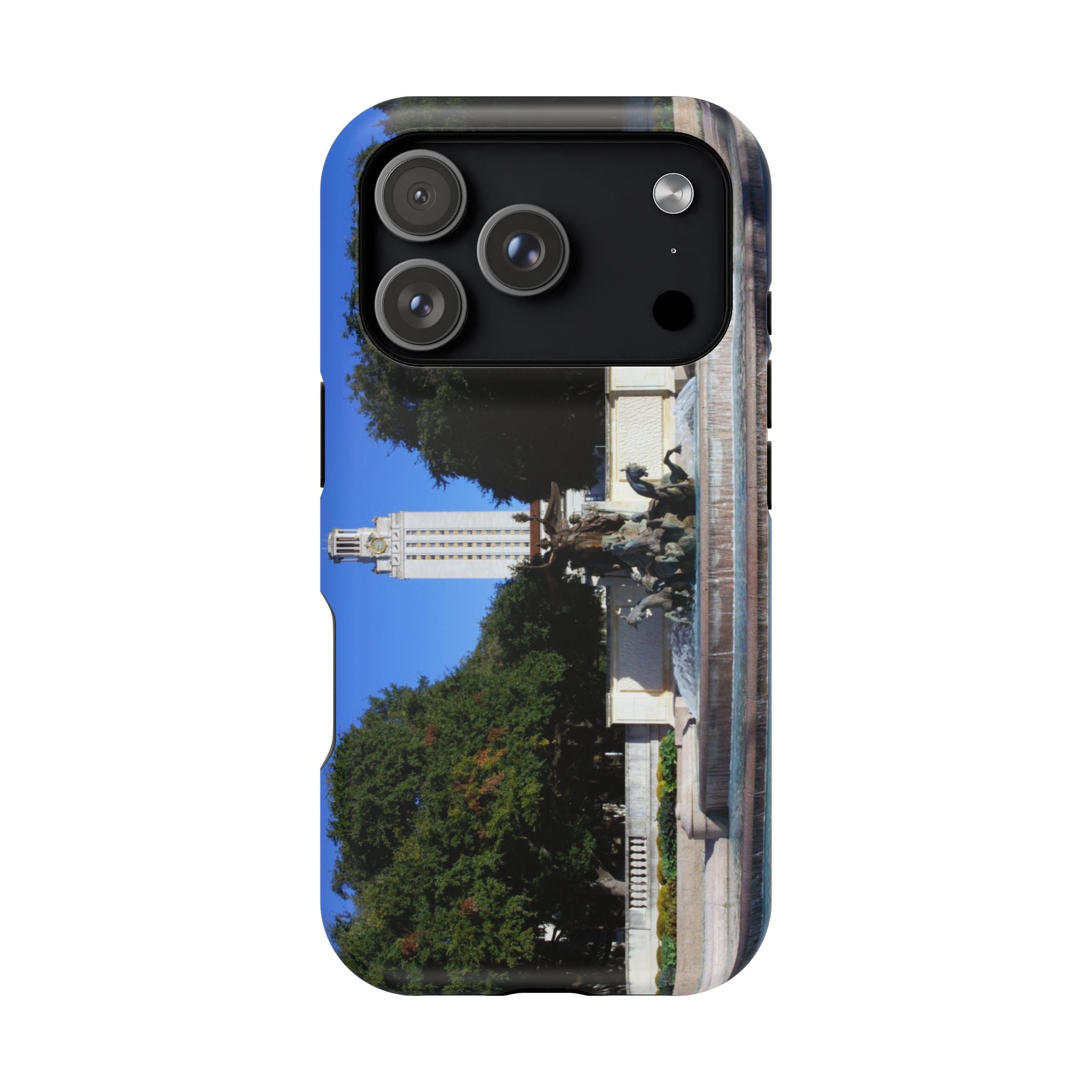 Phone Case - Littlefield Fountain, Texas Longhorns - My Blu Horizon