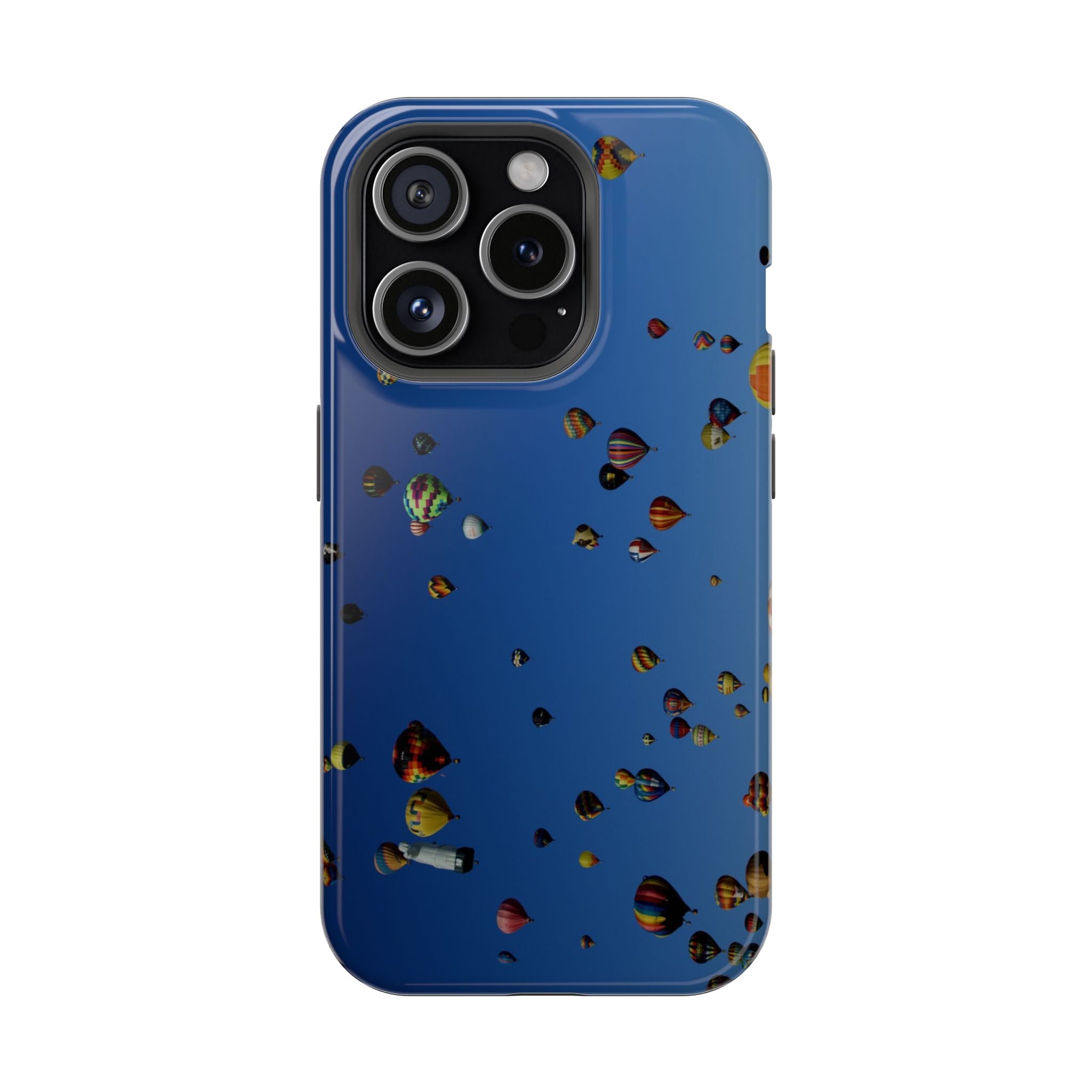 Iphone MagSafe Case - Balloon Fiesta Mass Ascension Box - My Blu Horizon