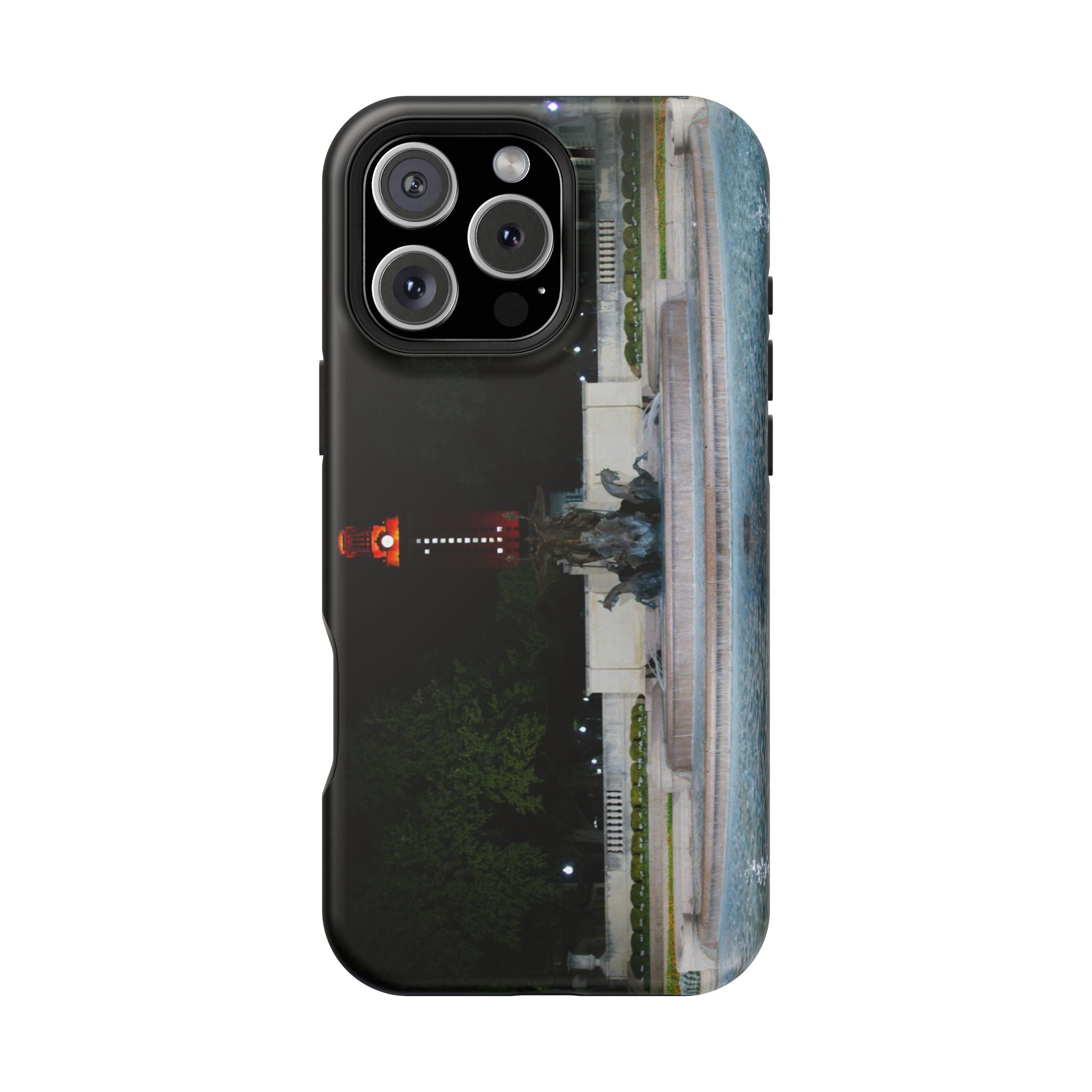 Phone Case - Littlefield Fountain, University of Texas - My Blu Horizon
