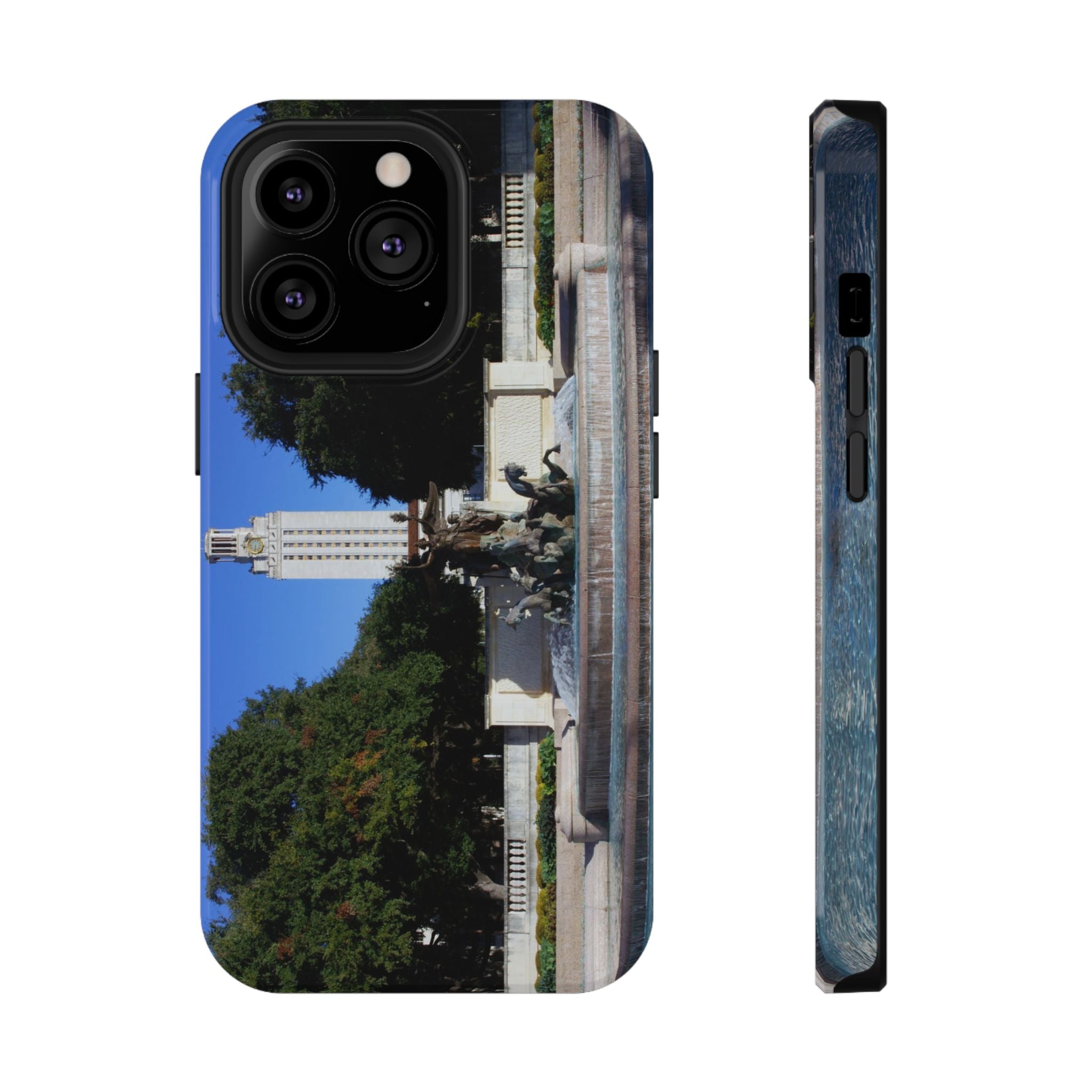 Phone Case - Littlefield Fountain, Texas Longhorns - My Blu Horizon