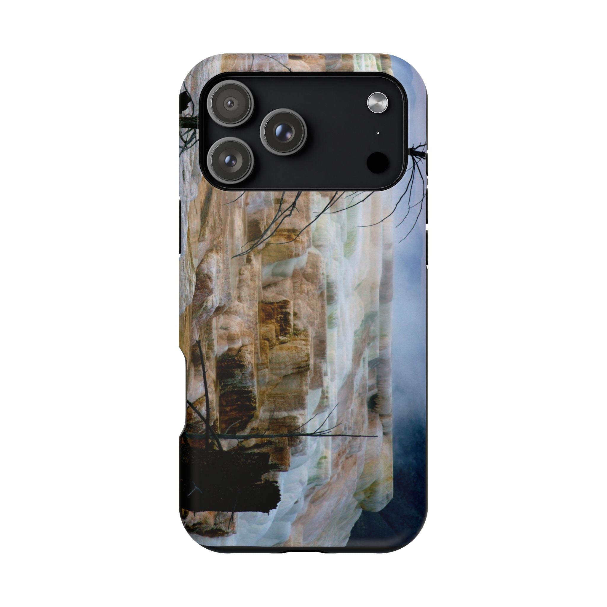 Iphone MagSafe Case - Mammoth Hot Springs, Yellowstone - My Blu Horizon