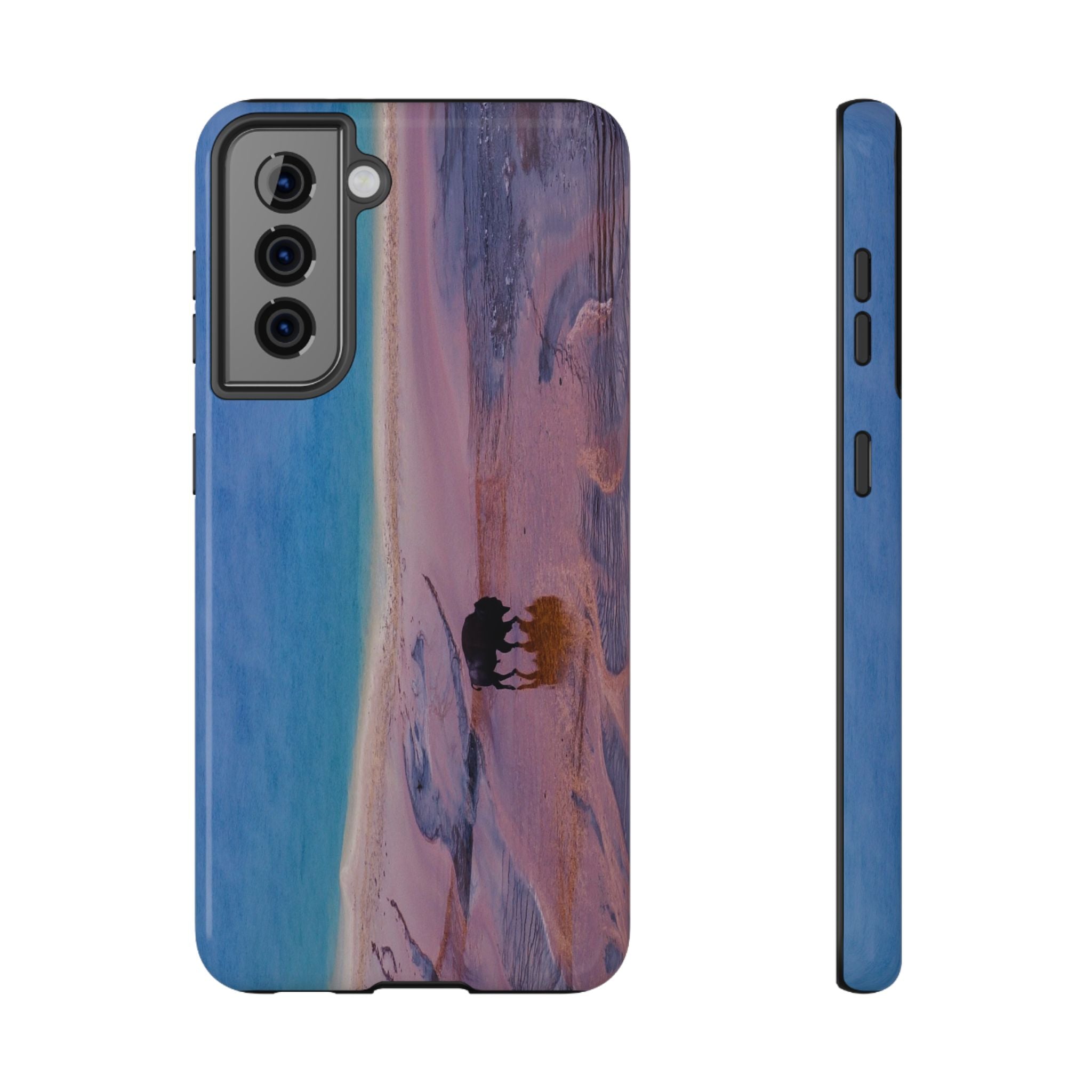Phone Case - Bison and Grand Prismatic Spring, Yellowstone - My Blu Horizon