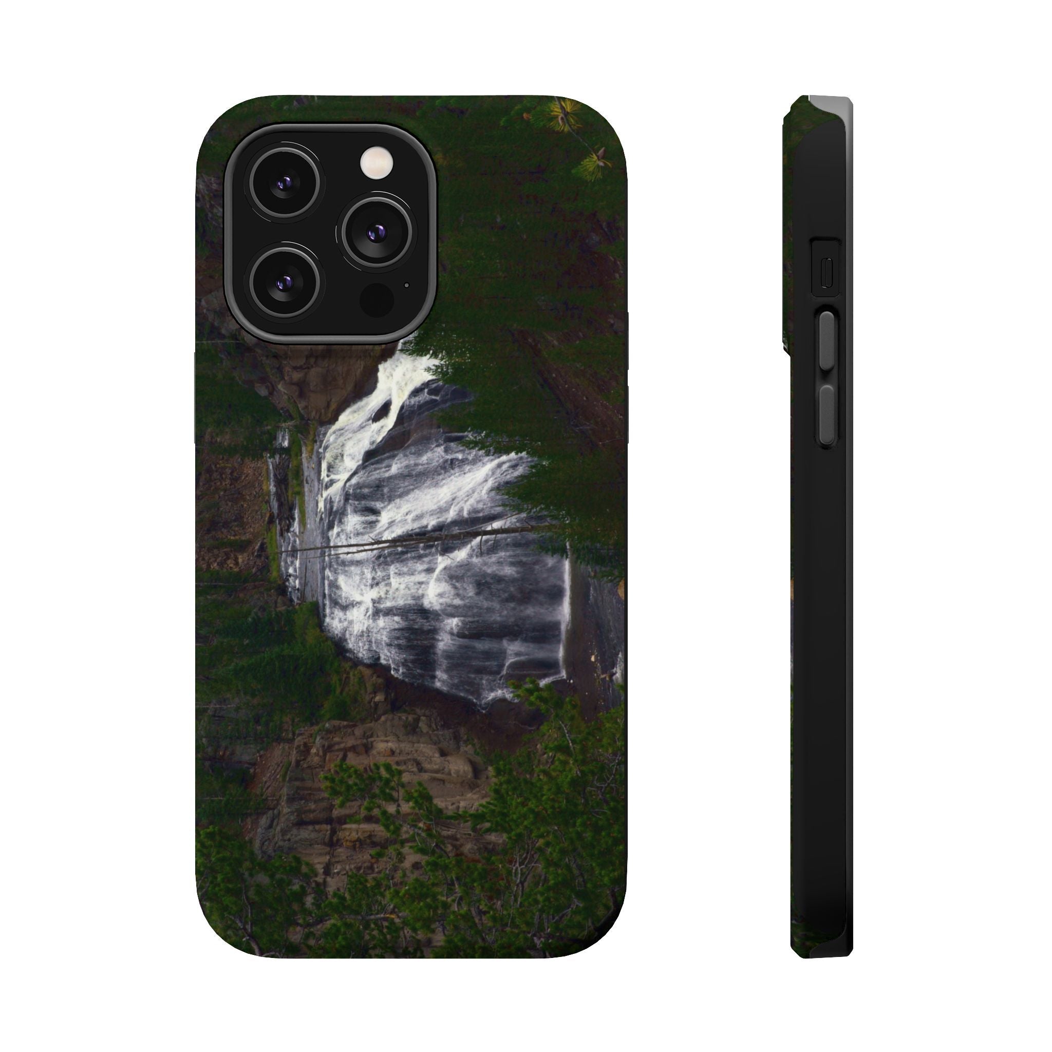 Iphone MagSafe Case - Gibbon Falls, Yellowstone - My Blu Horizon