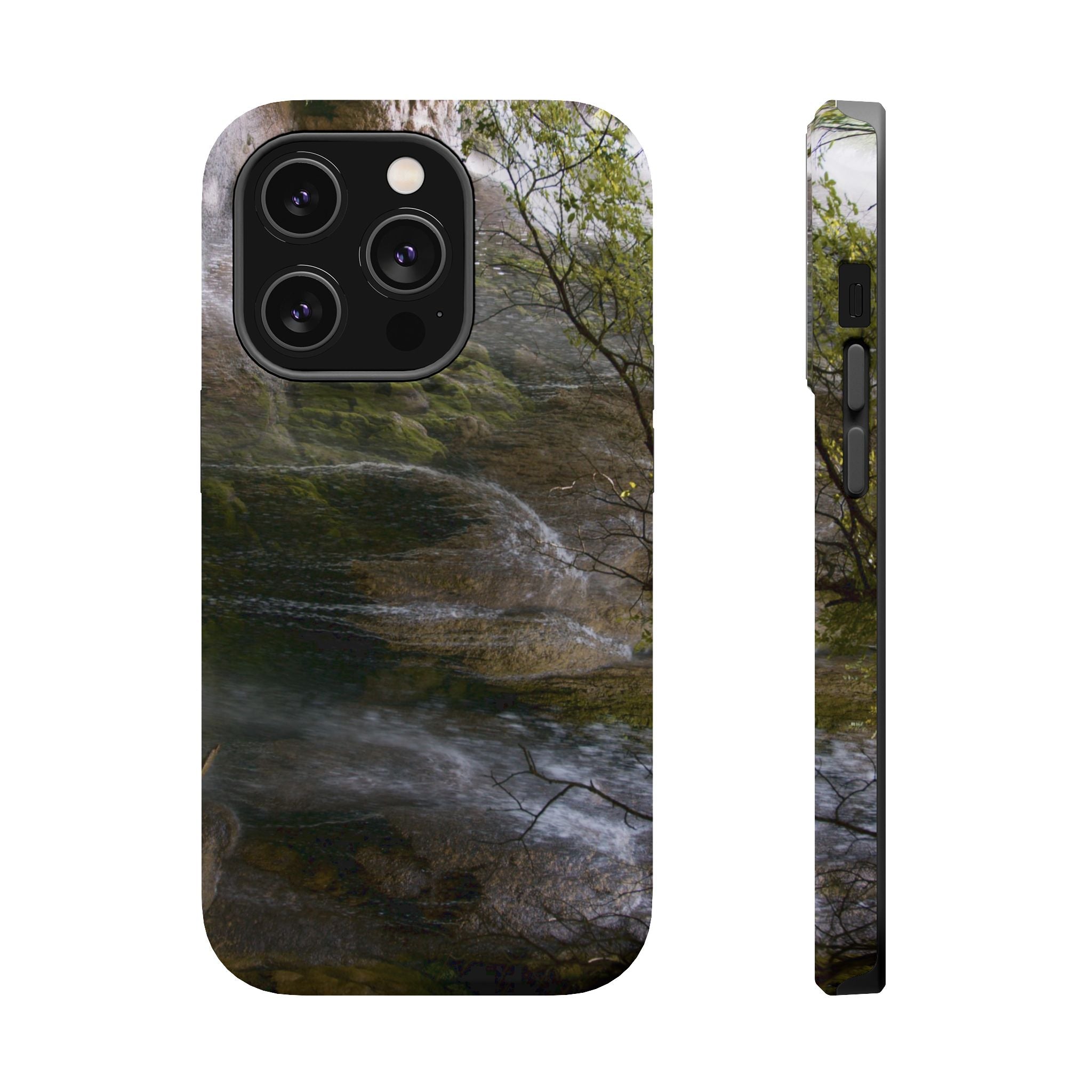 Iphone MagSafe Case - Gorman Falls, Texas, Bend State Park - My Blu Horizon