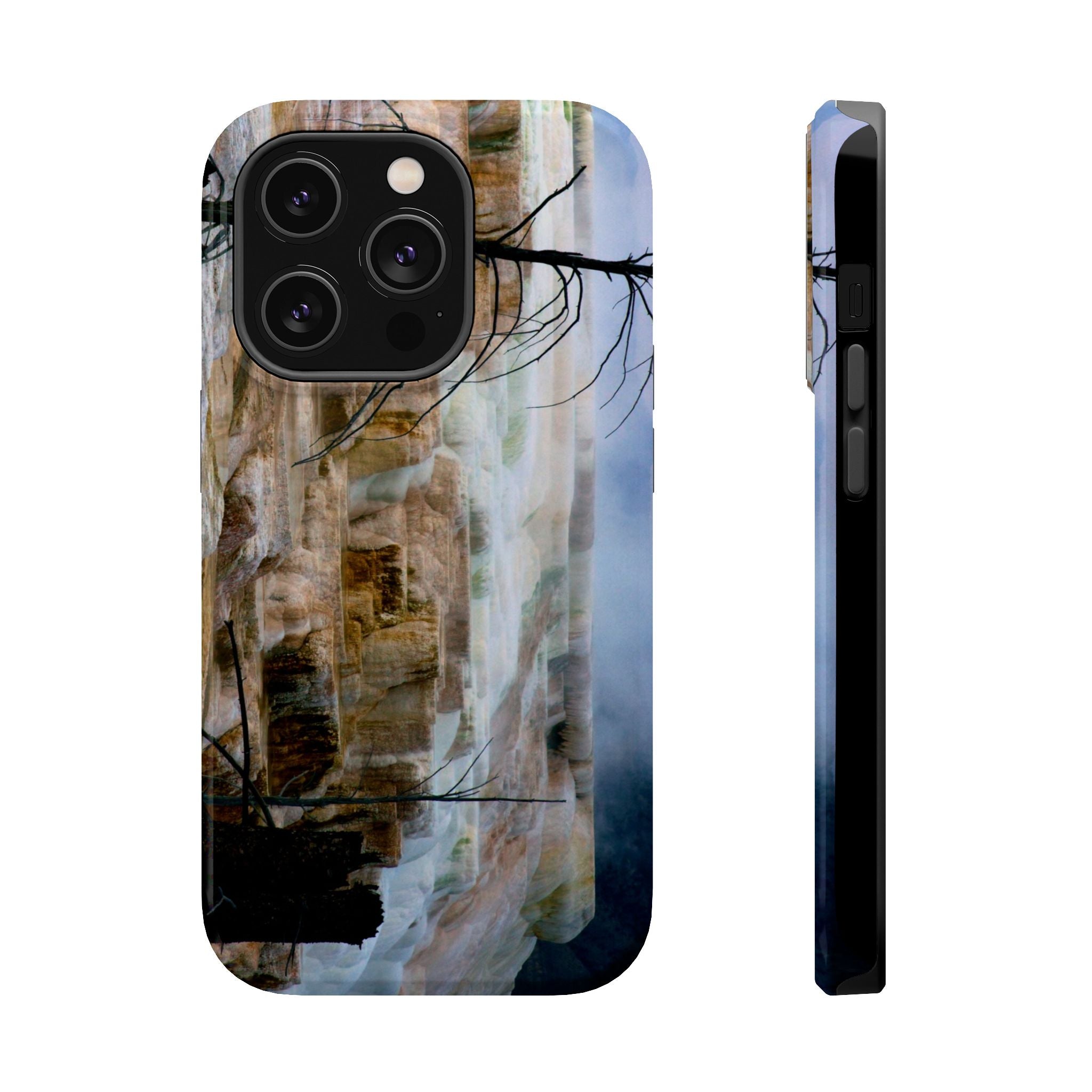 Iphone MagSafe Case - Mammoth Hot Springs, Yellowstone - My Blu Horizon