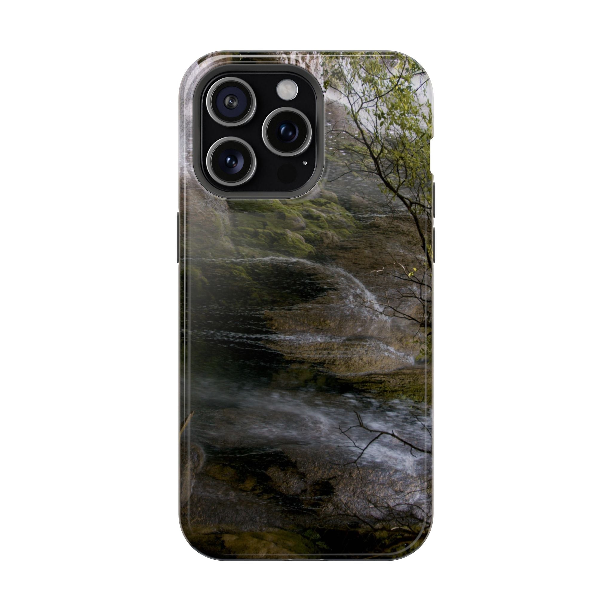 Iphone MagSafe Case - Gorman Falls, Texas, Bend State Park - My Blu Horizon