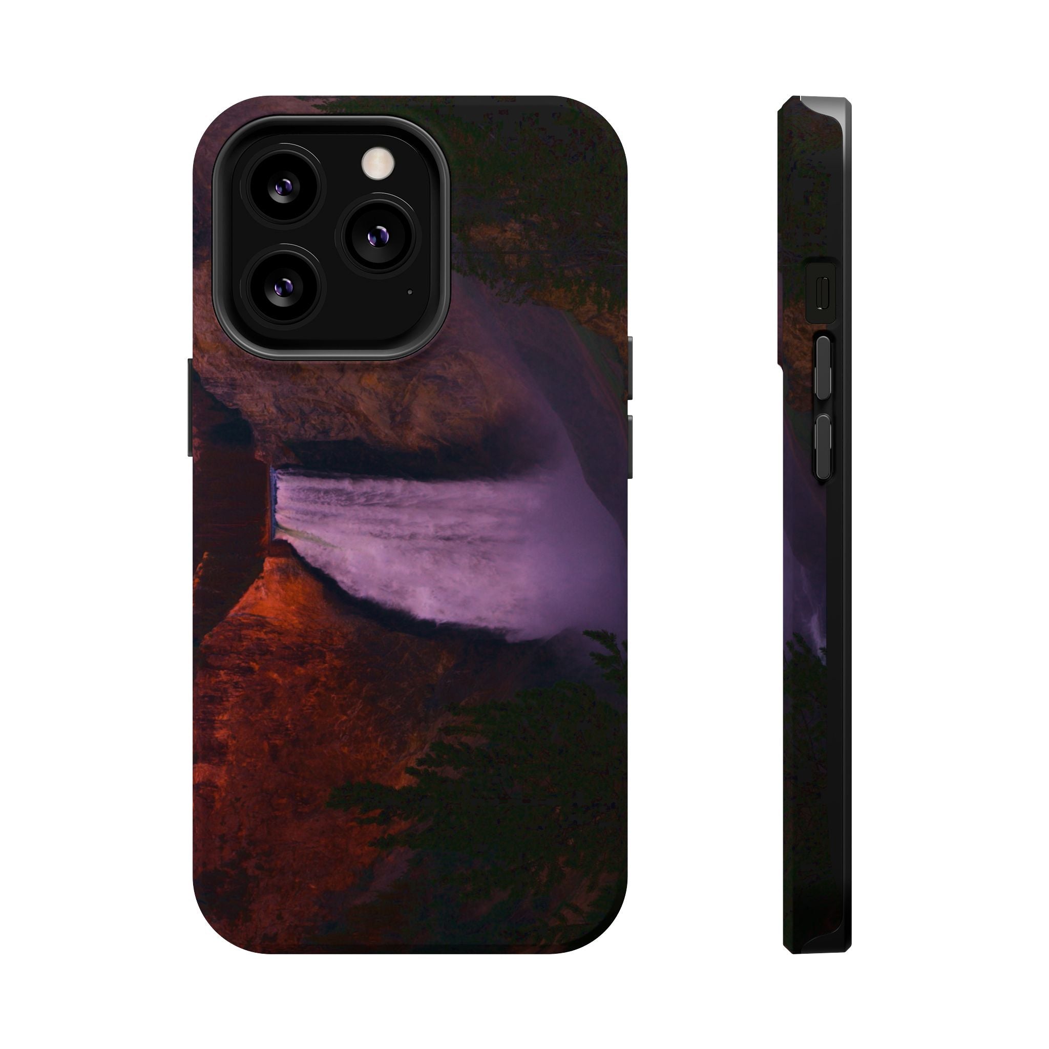 iPhone MagSafe Case | Lower Falls Sunrise | Yellowstone National Park | My Blu Horizon