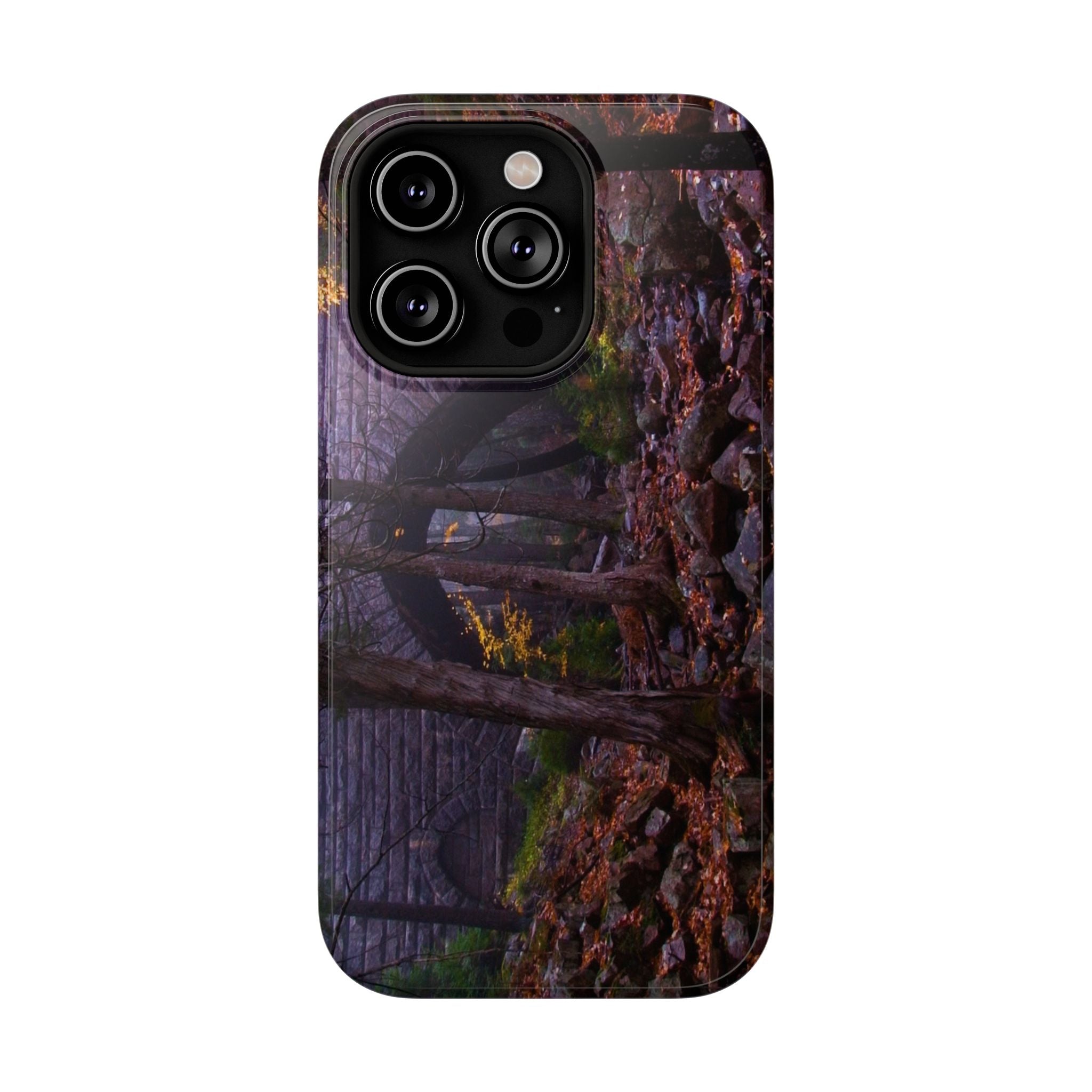 Phone Case - Hemlock Bridge Leaf Peeping, Acadia - My Blu Horizon