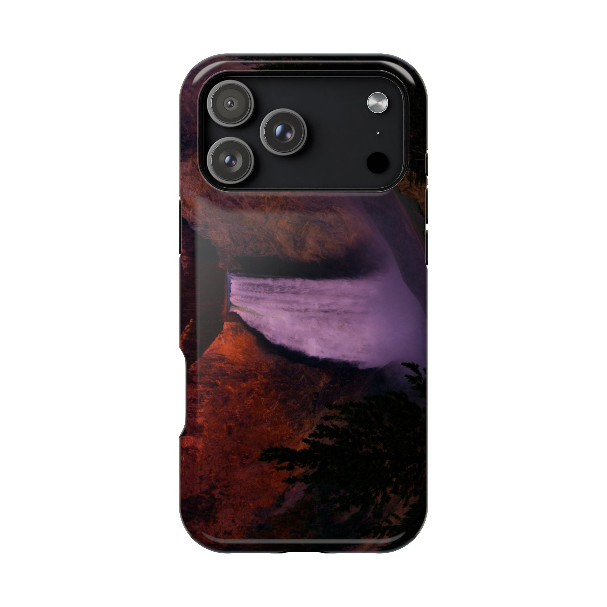 iPhone MagSafe Case | Lower Falls Sunrise | Yellowstone National Park | My Blu Horizon