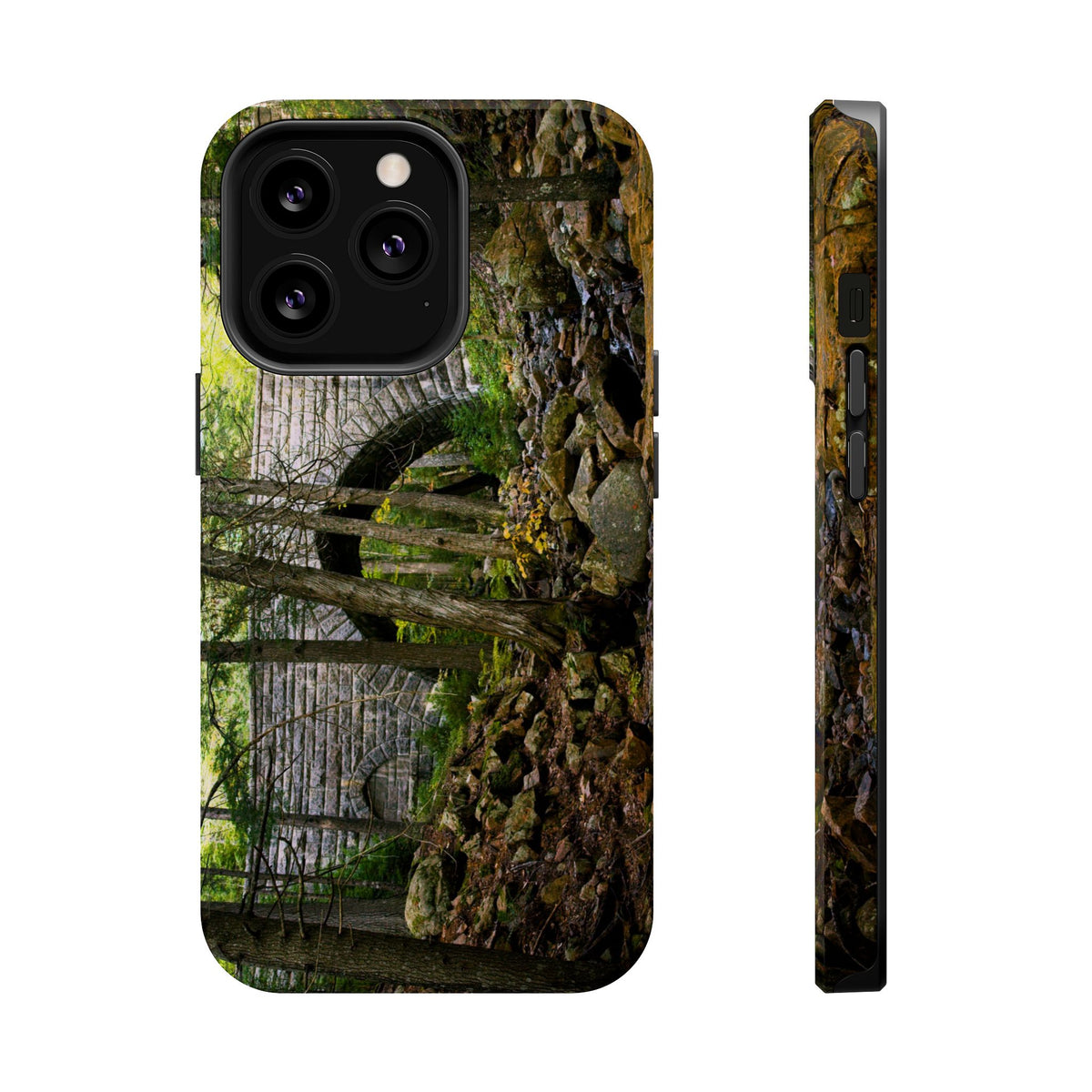 iPhone MagSafe Case | Hemlock Bridge | Acadia National Park | My Blu Horizon