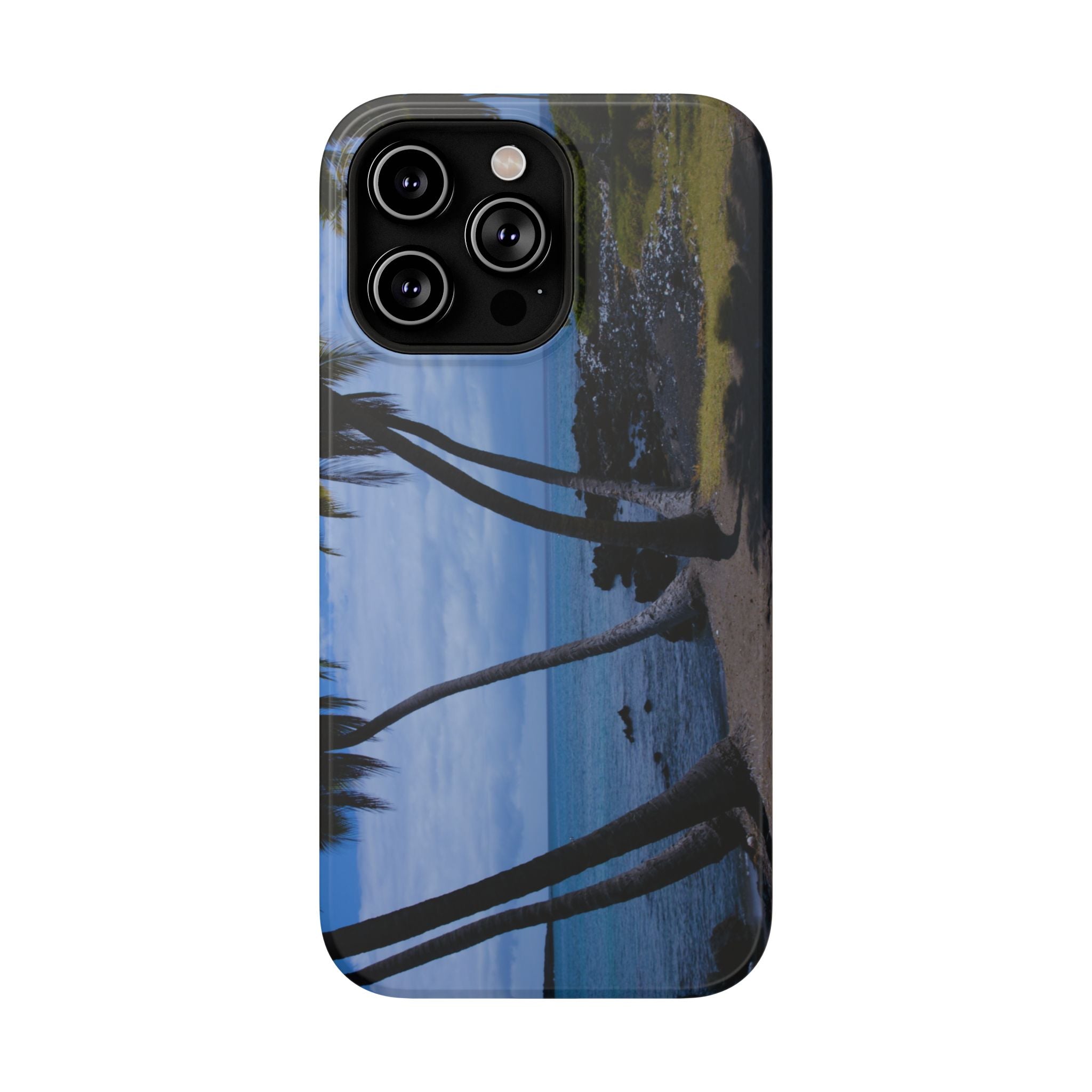 Phone Case - Hawaiian Beach and Palm Trees - My Blu Horizon