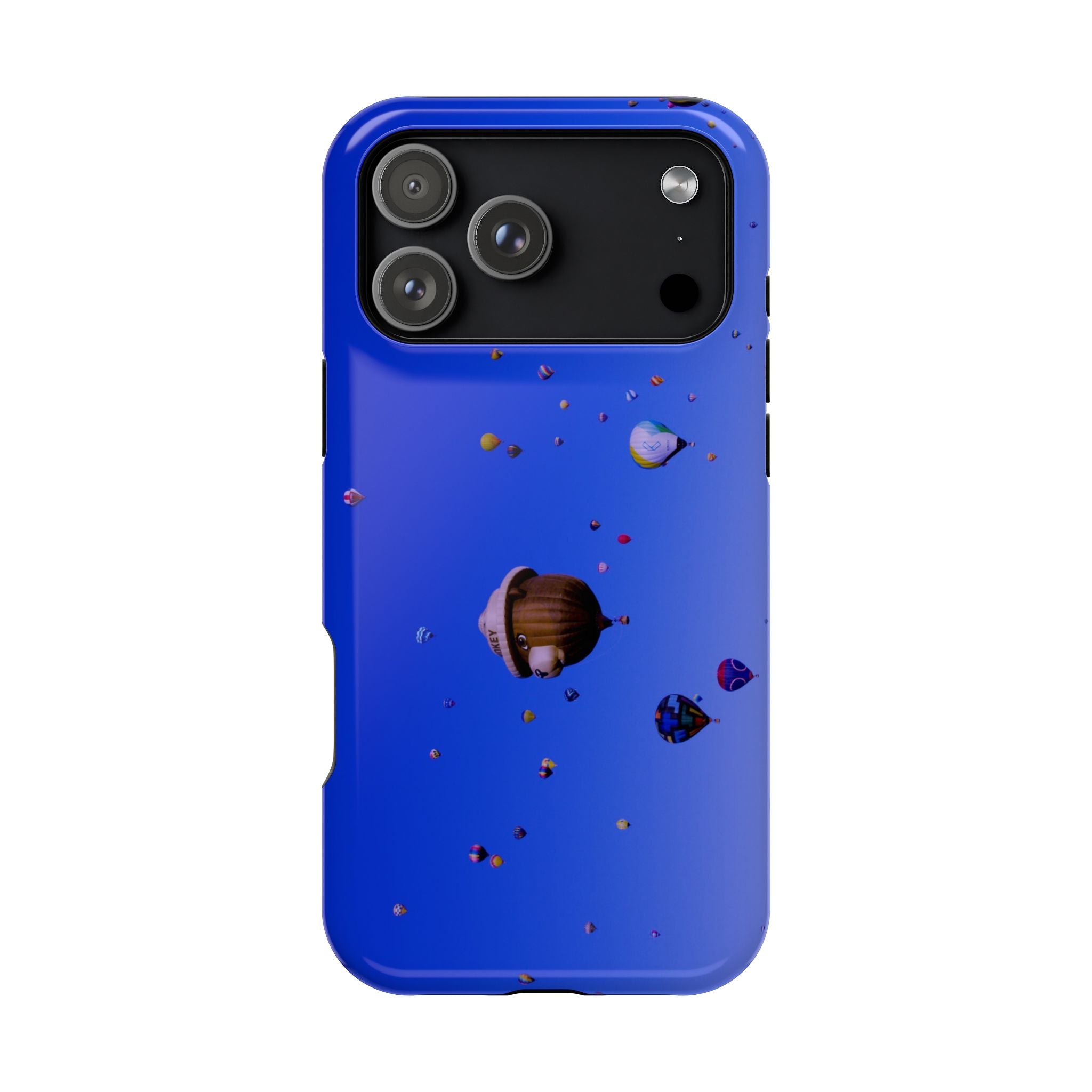 Iphone MagSafe Case - Balloon Fiesta Mass Ascension - My Blu Horizon