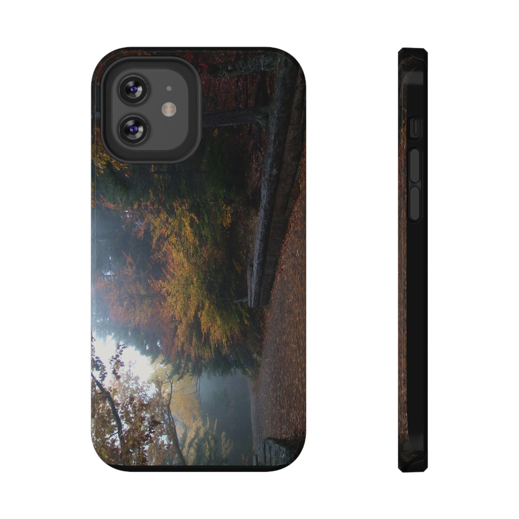 Phone Case | Waterfall Bridge Carriage Road View | Acadia National Park | My Blu Horizon