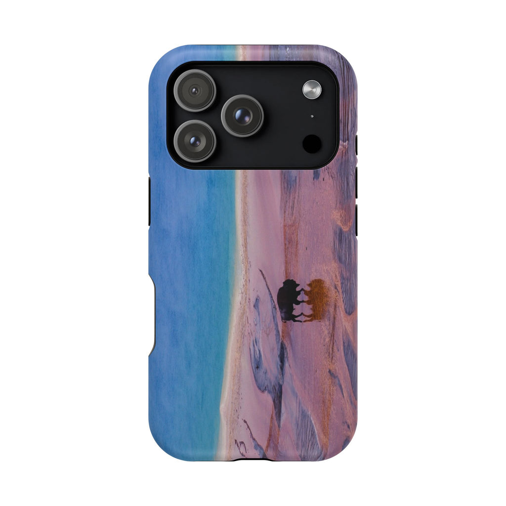 Iphone MagSafe Case - Bison and Grand Prismatic, Yellowstone - My Blu Horizon