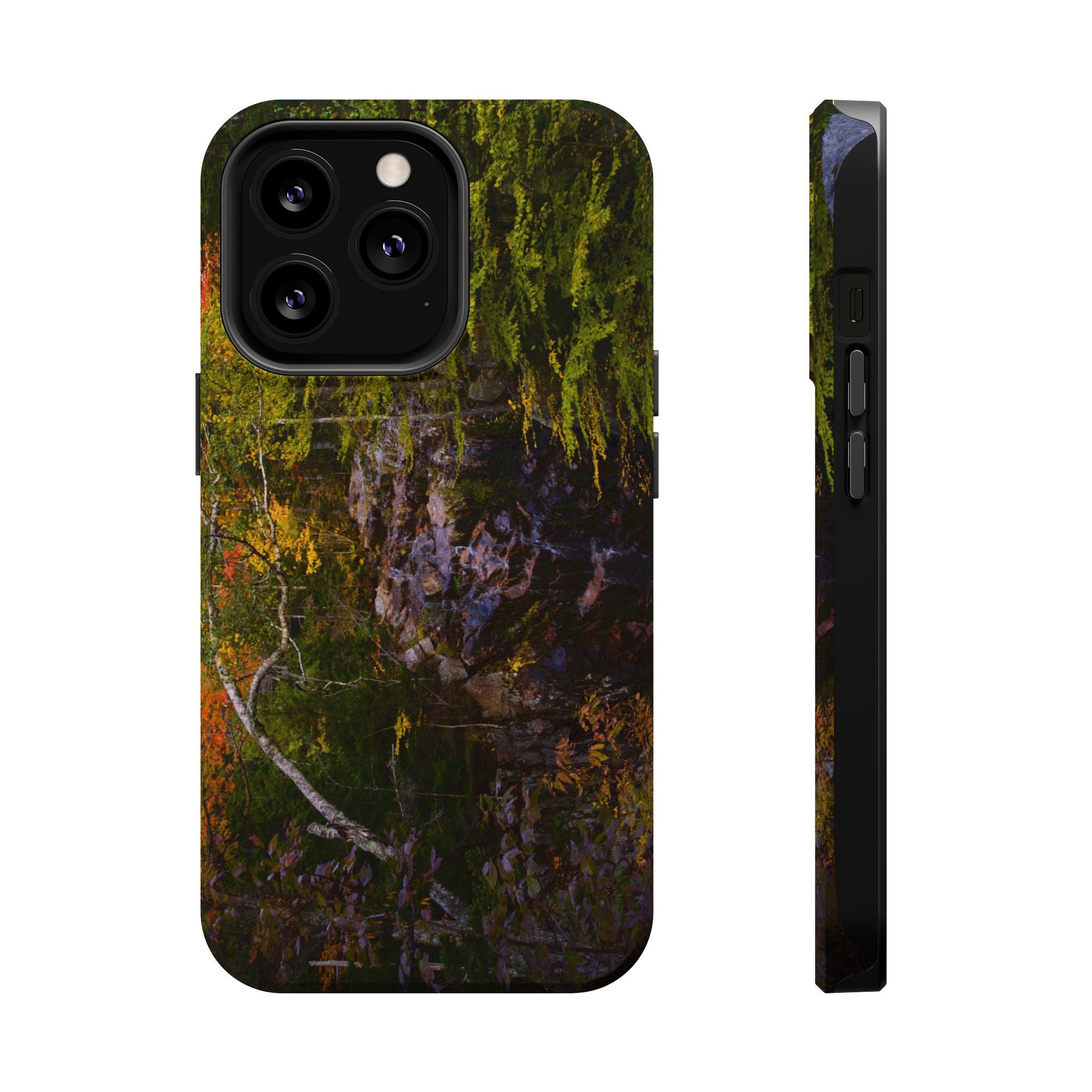 iPhone MagSafe Case | Hadlock Falls | Acadia National Park | My Blu Horizon
