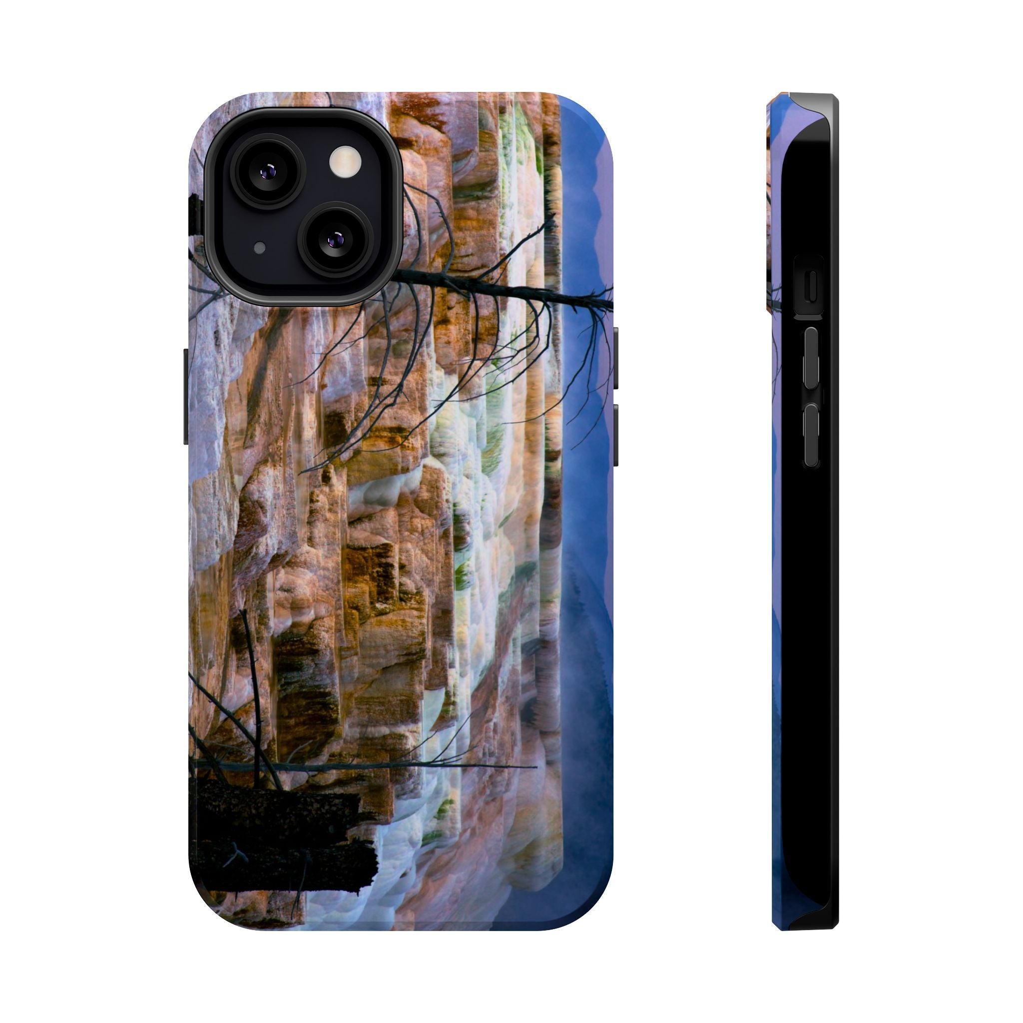 Iphone MagSafe Case - Mammoth Hot Springs, Yellowstone - My Blu Horizon