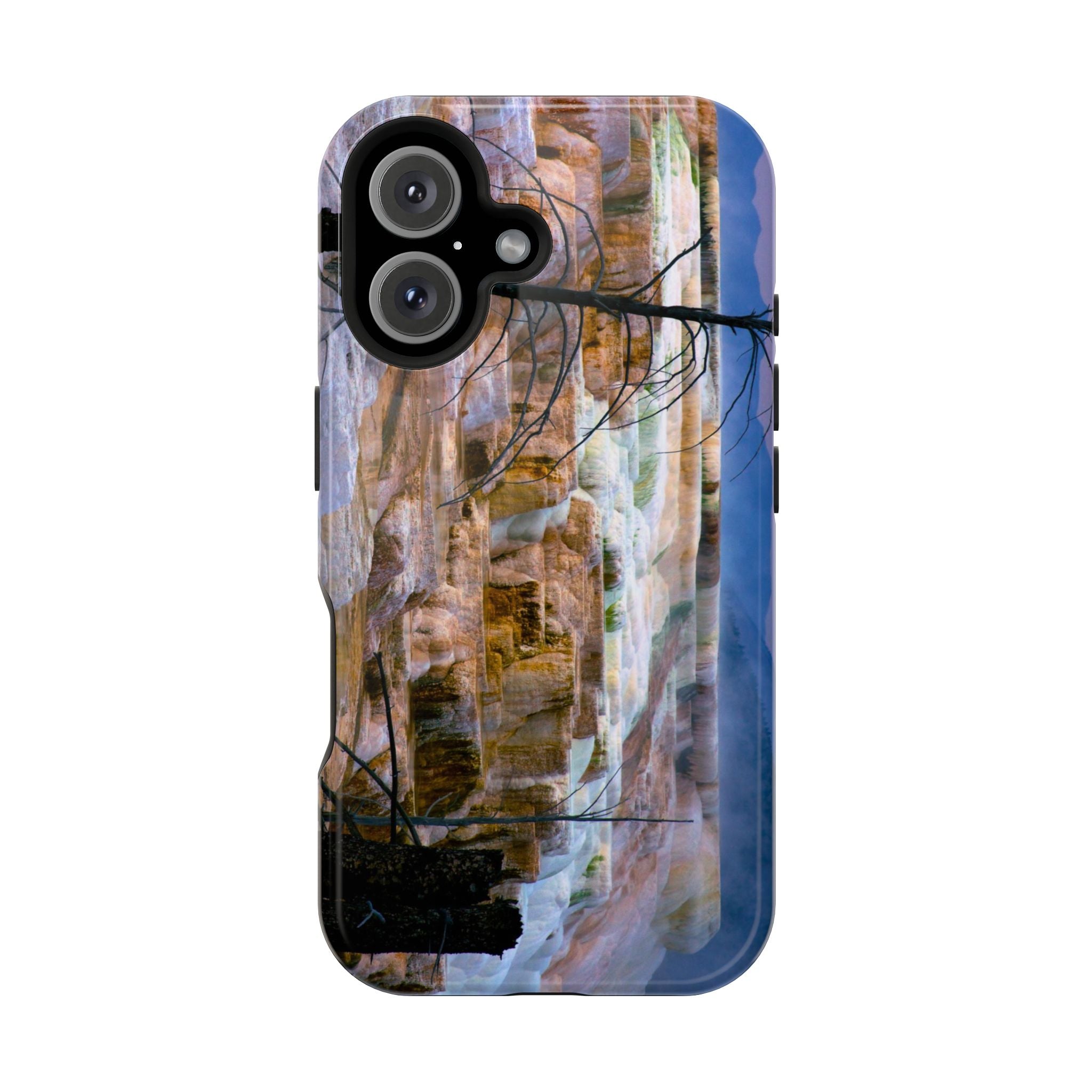Iphone MagSafe Case - Mammoth Hot Springs, Yellowstone - My Blu Horizon