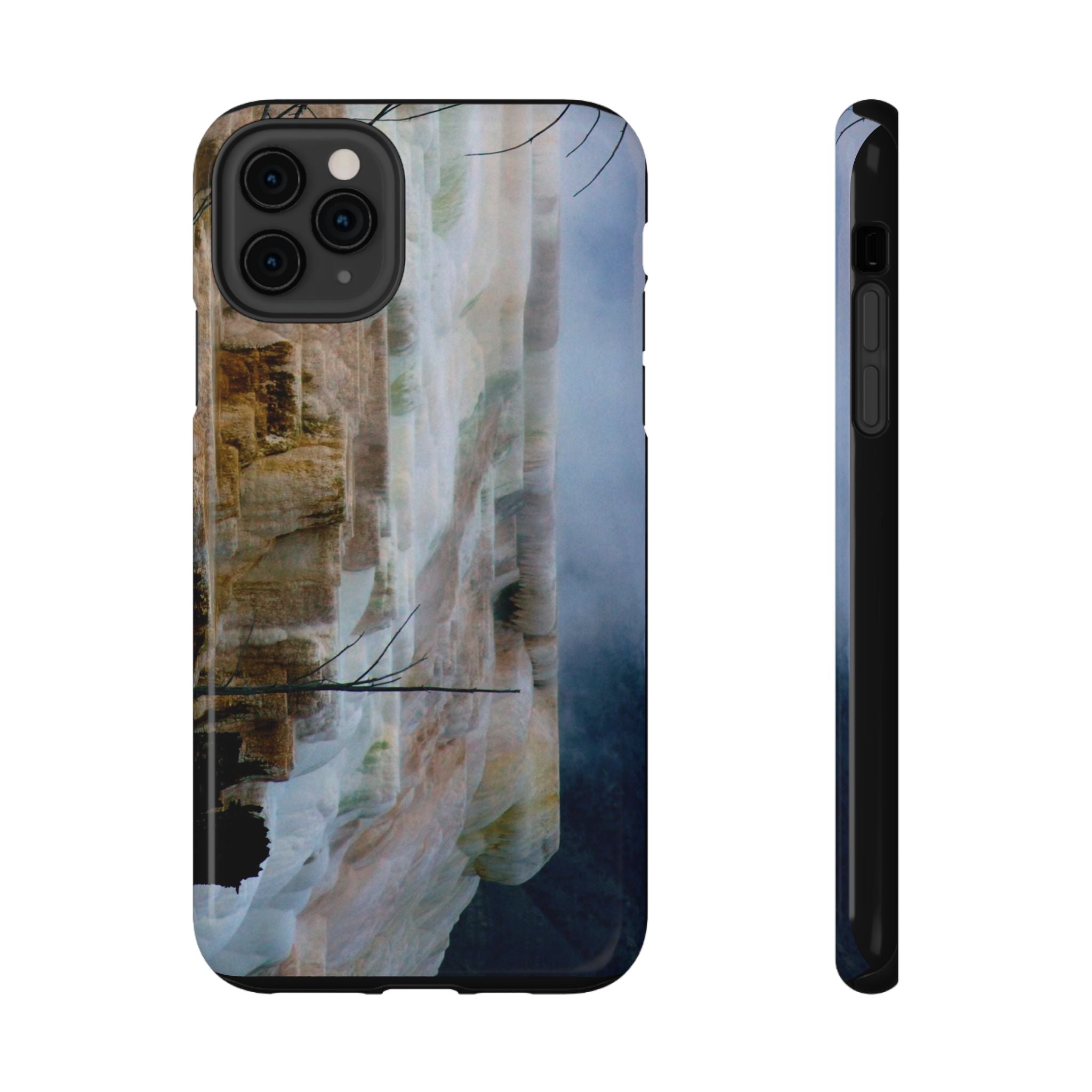 Phone Case - Mammoth Hot Springs Yellowstone - My Blu Horizon