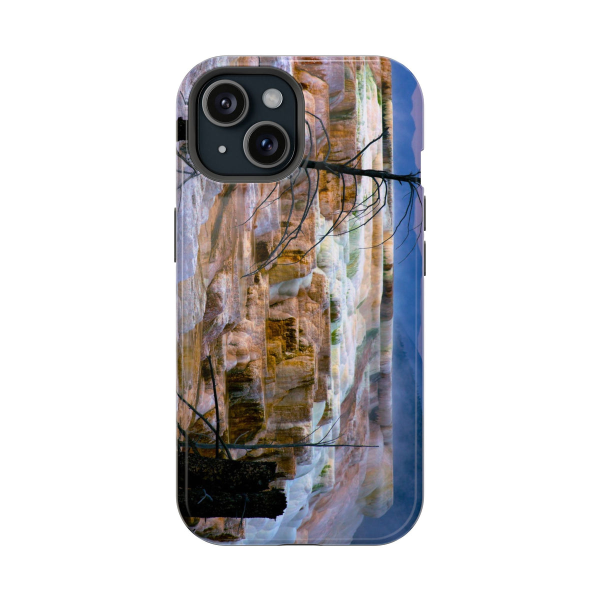 iPhone MagSafe Case - Mammoth Hot Springs, Yellowstone - My Blu Horizon