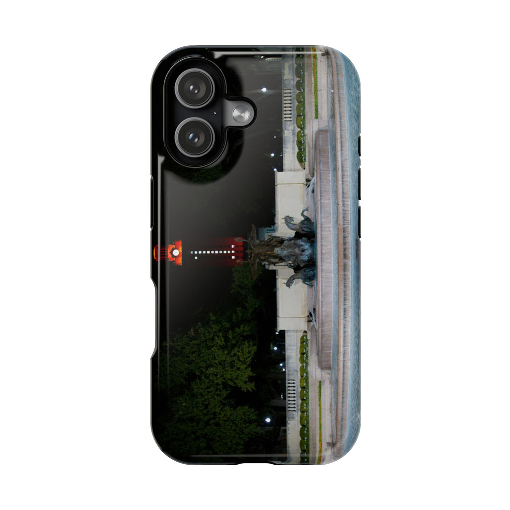 Iphone MagSafe Case - Littlefield Fountain, Texas Longhorns - My Blu Horizon