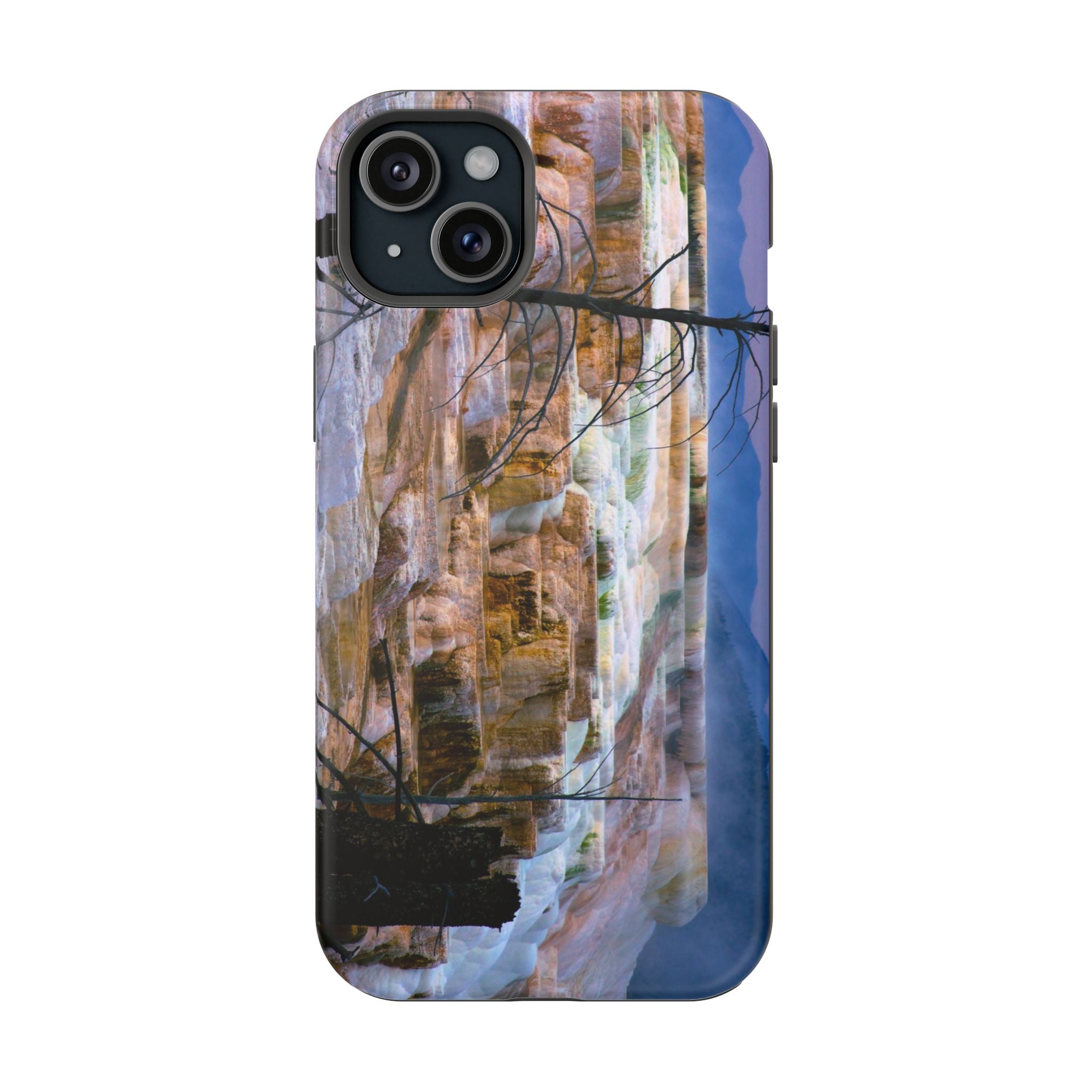 Iphone MagSafe Case - Mammoth Hot Springs, Yellowstone - My Blu Horizon