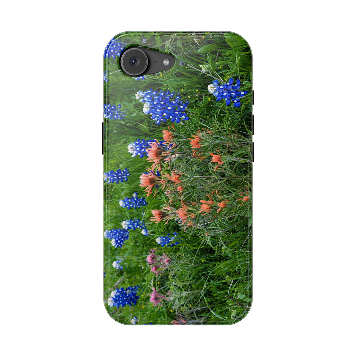 iPhone MagSafe Case | Texas Bluebonnets and Peach Indian Paintbrushes | My Blu Horizon