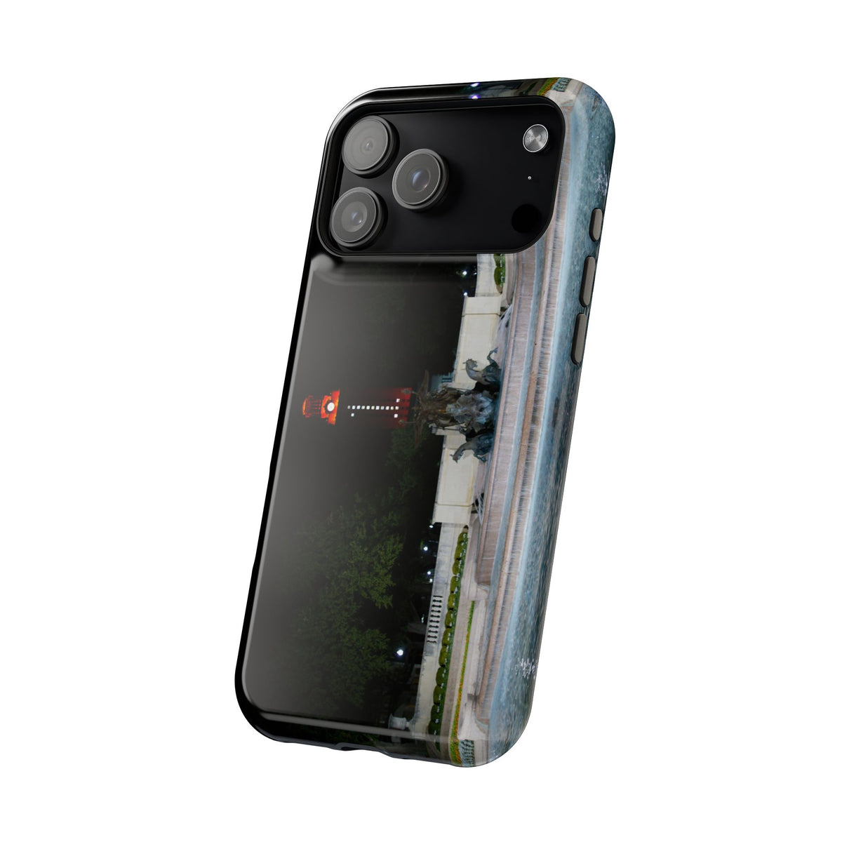 iPhone MagSafe Case - Littlefield Fountain, Texas Longhorns - My Blu Horizon