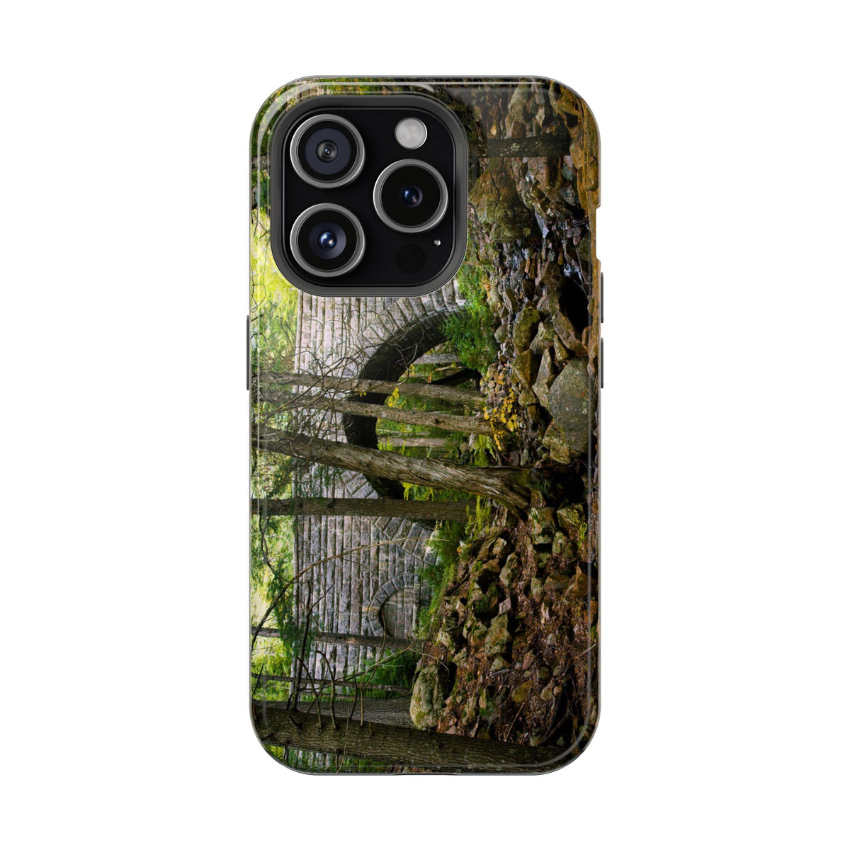iPhone MagSafe Case | Hemlock Bridge | Acadia National Park | My Blu Horizon