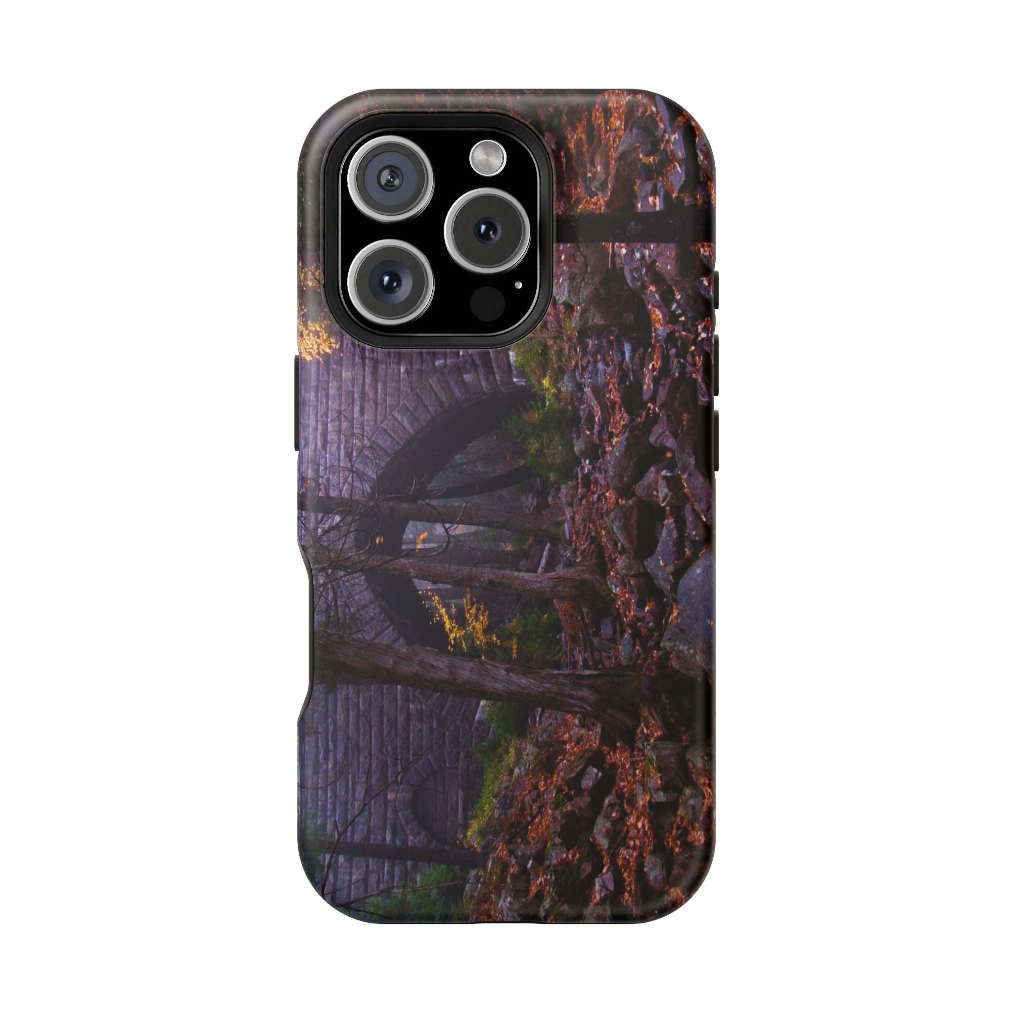Iphone MagSafe Case - Hemlock Bridge Leaf Peeping, Acadia  - My Blu Horizon