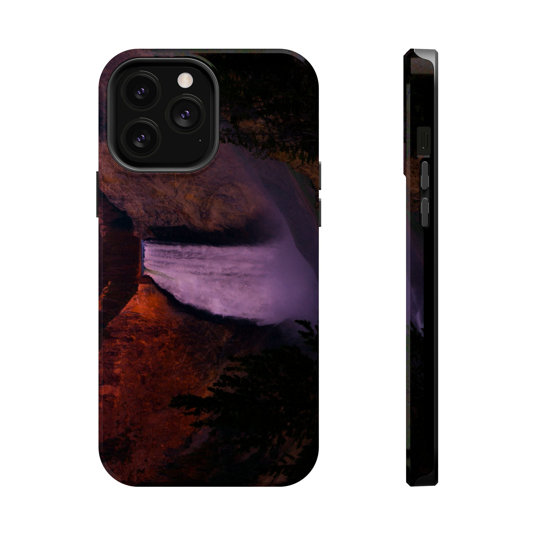 iPhone MagSafe Case | Lower Falls Sunrise | Yellowstone National Park | My Blu Horizon