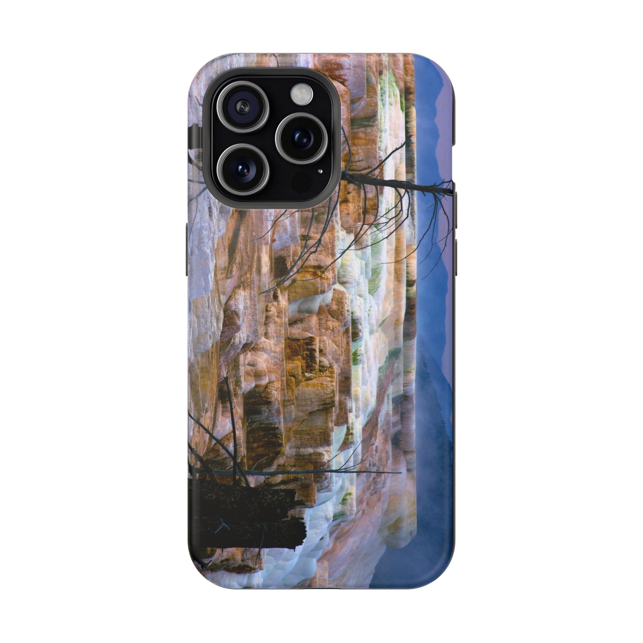 Iphone MagSafe Case - Mammoth Hot Springs, Yellowstone - My Blu Horizon