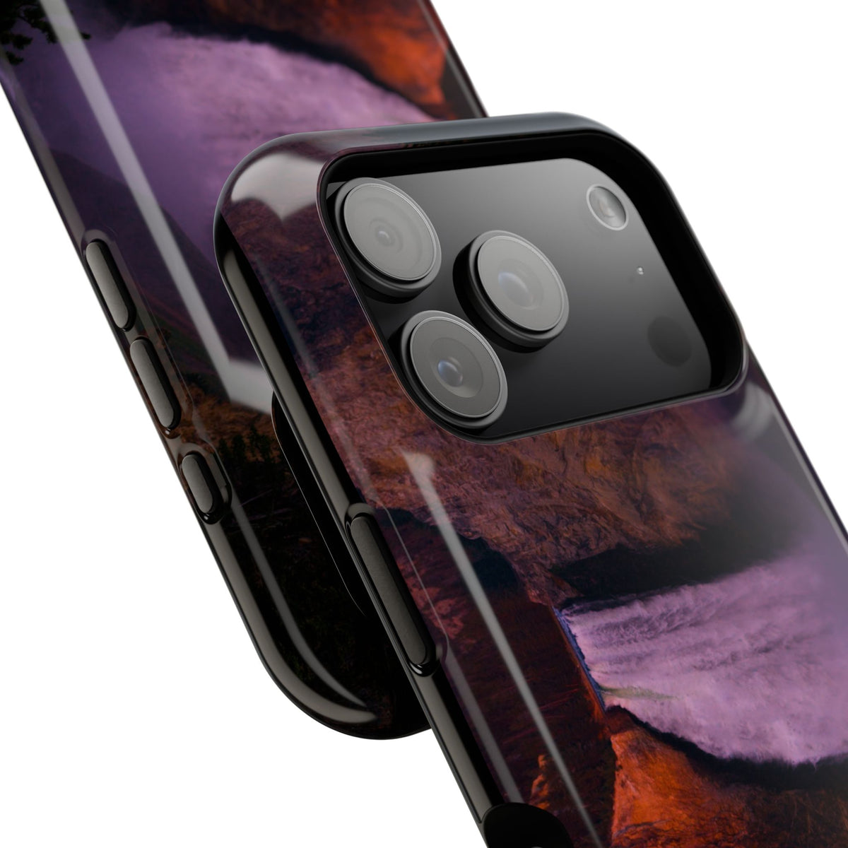 iPhone MagSafe Case | Lower Falls Sunrise | Yellowstone National Park | My Blu Horizon