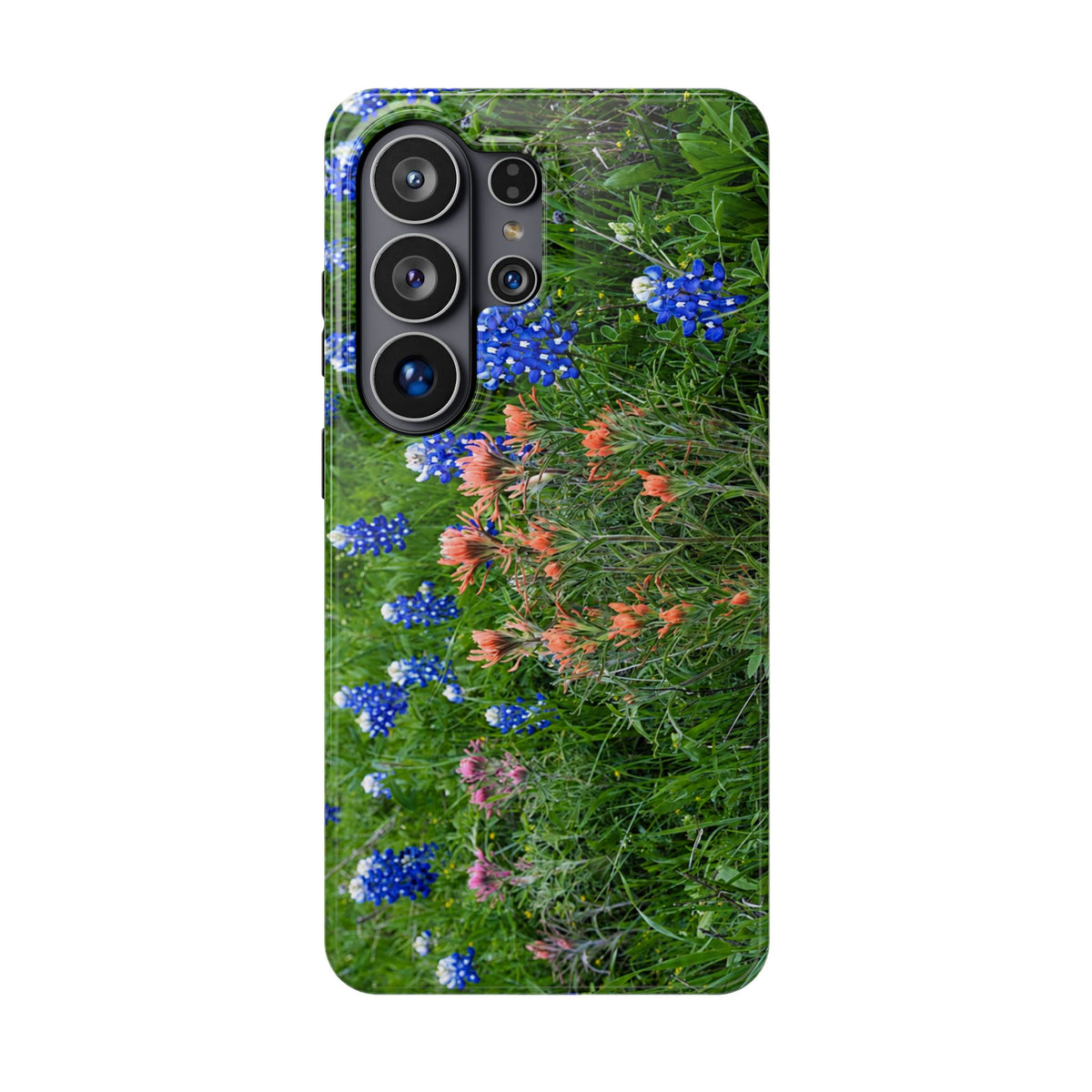 iPhone MagSafe Case | Texas Bluebonnets and Peach Indian Paintbrushes | My Blu Horizon