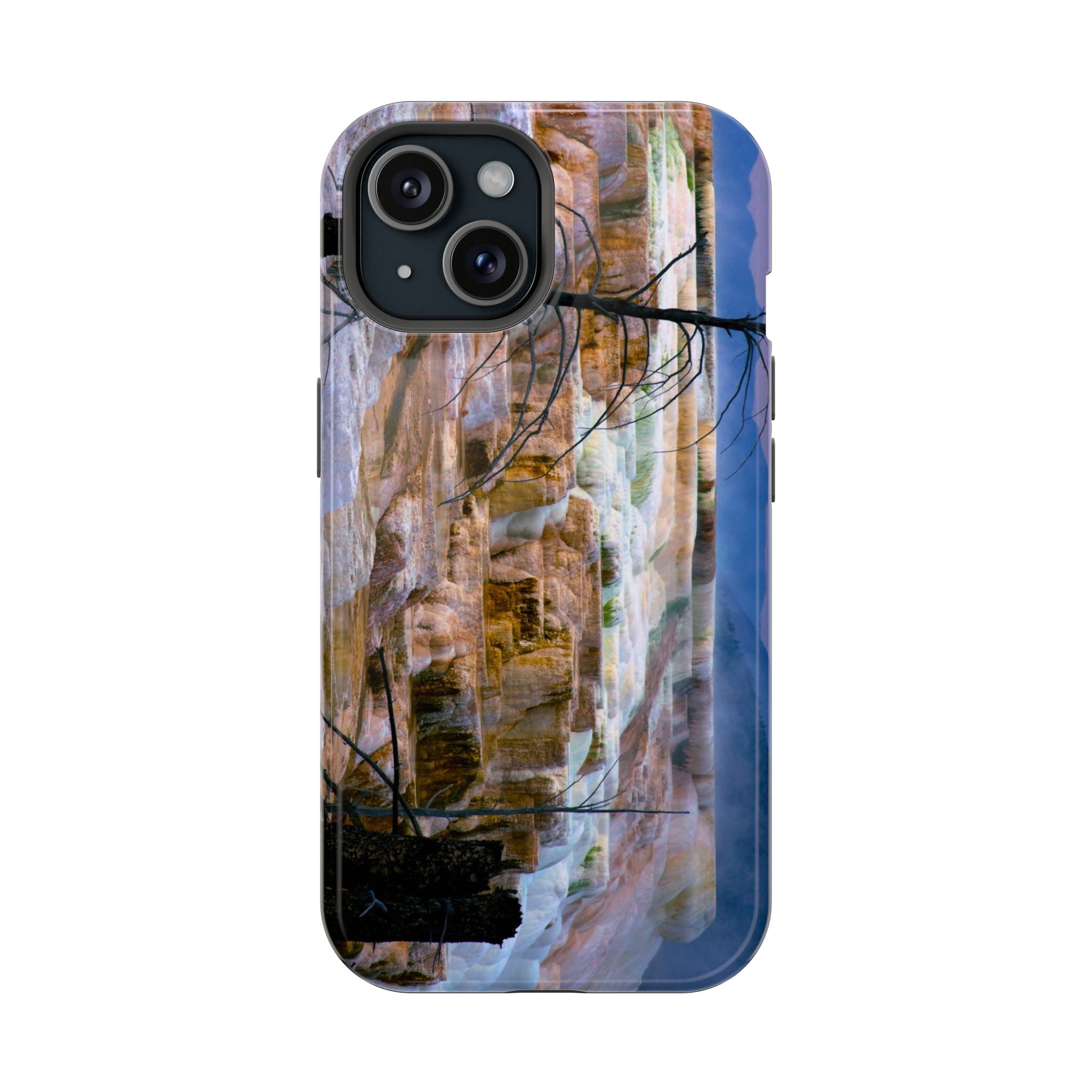 Iphone MagSafe Case - Mammoth Hot Springs, Yellowstone - My Blu Horizon