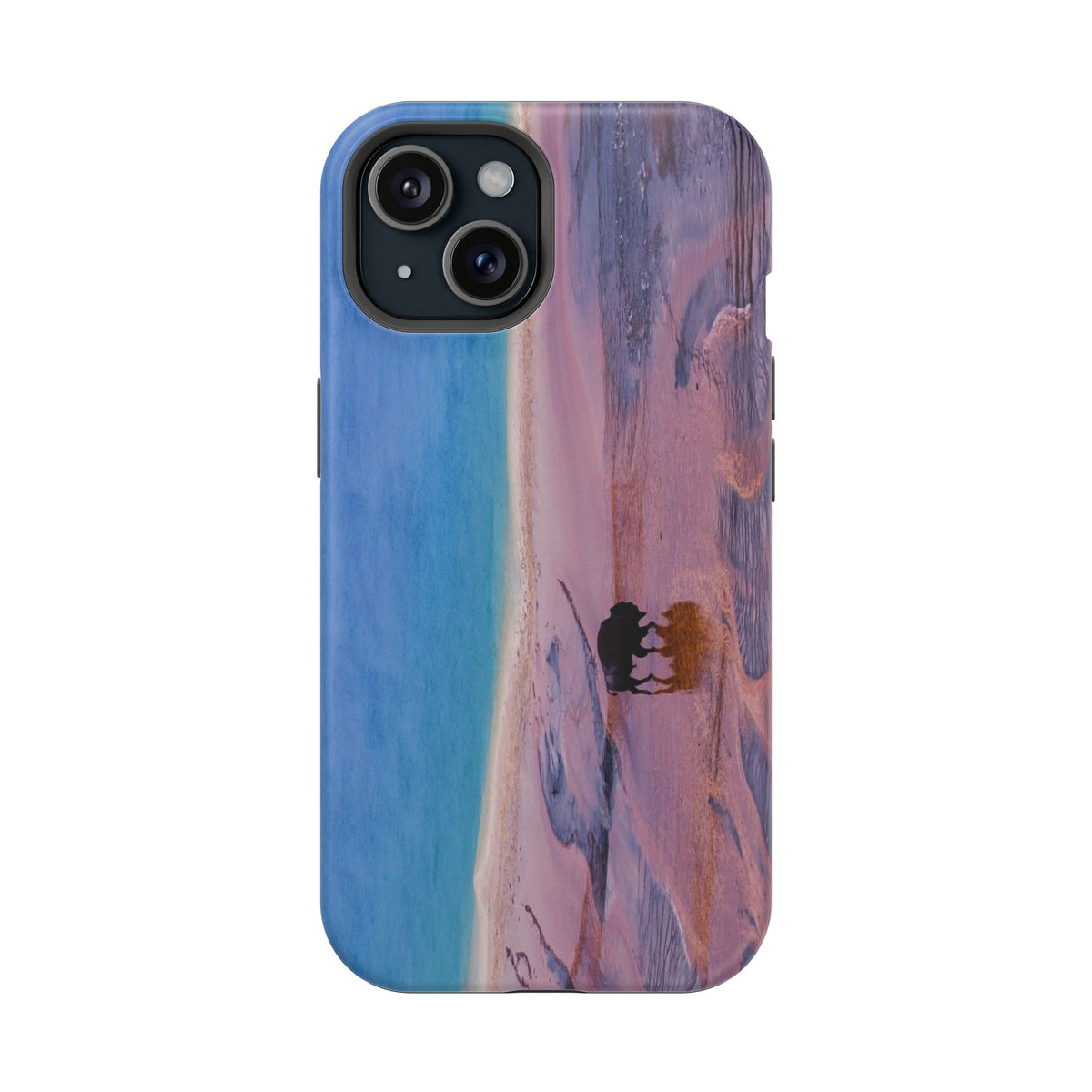 iPhone MagSafe Case | Bison and Grand Prismatic | Yellowstone National Park | My Blu Horizon