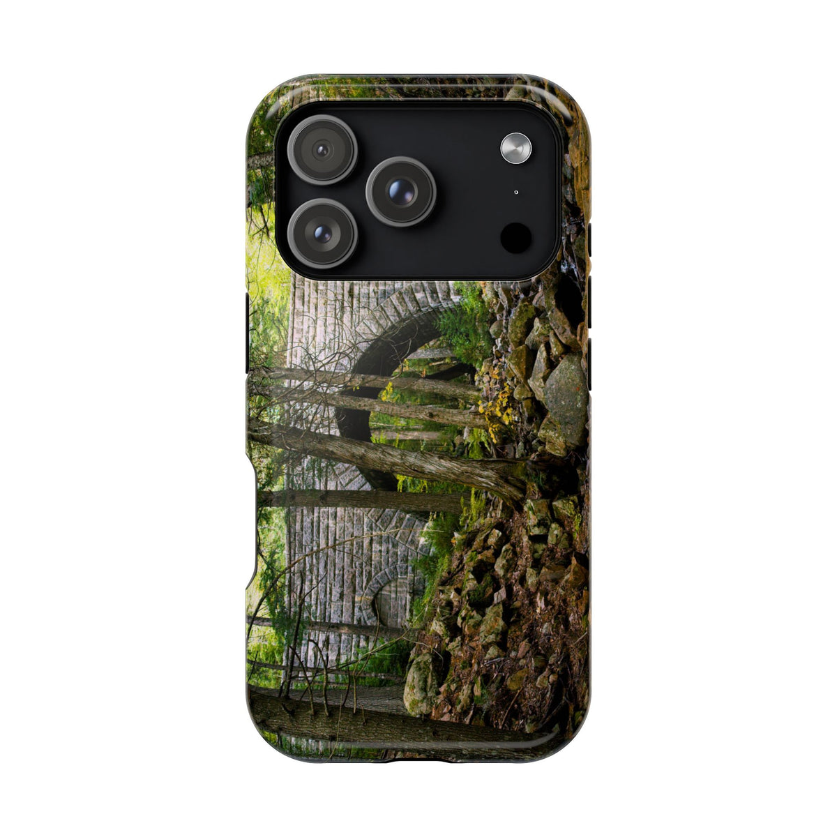iPhone MagSafe Case | Hemlock Bridge | Acadia National Park | My Blu Horizon