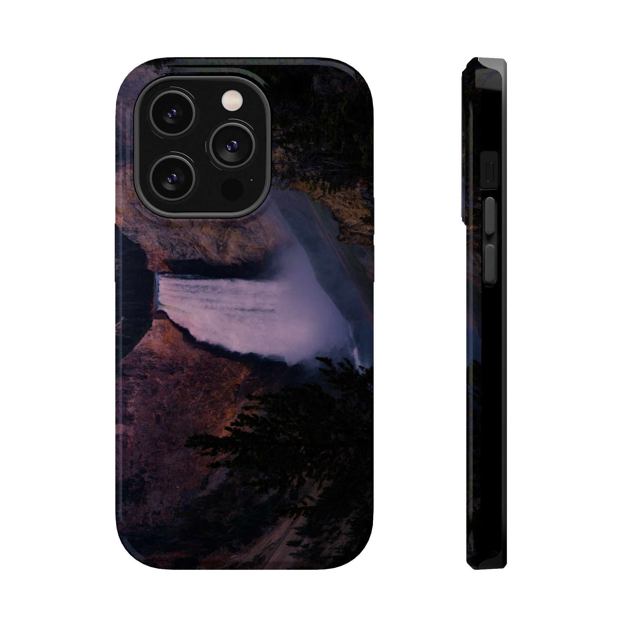 Iphone MagSafe Case - Lower Falls, Yellowstone - My Blu Horizon