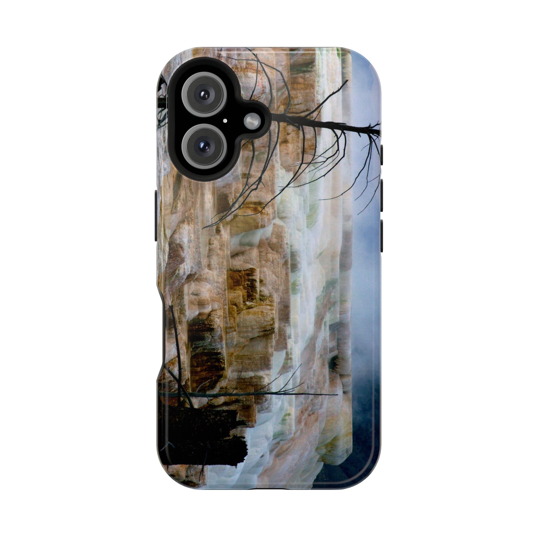Iphone MagSafe Case - Mammoth Hot Springs, Yellowstone - My Blu Horizon