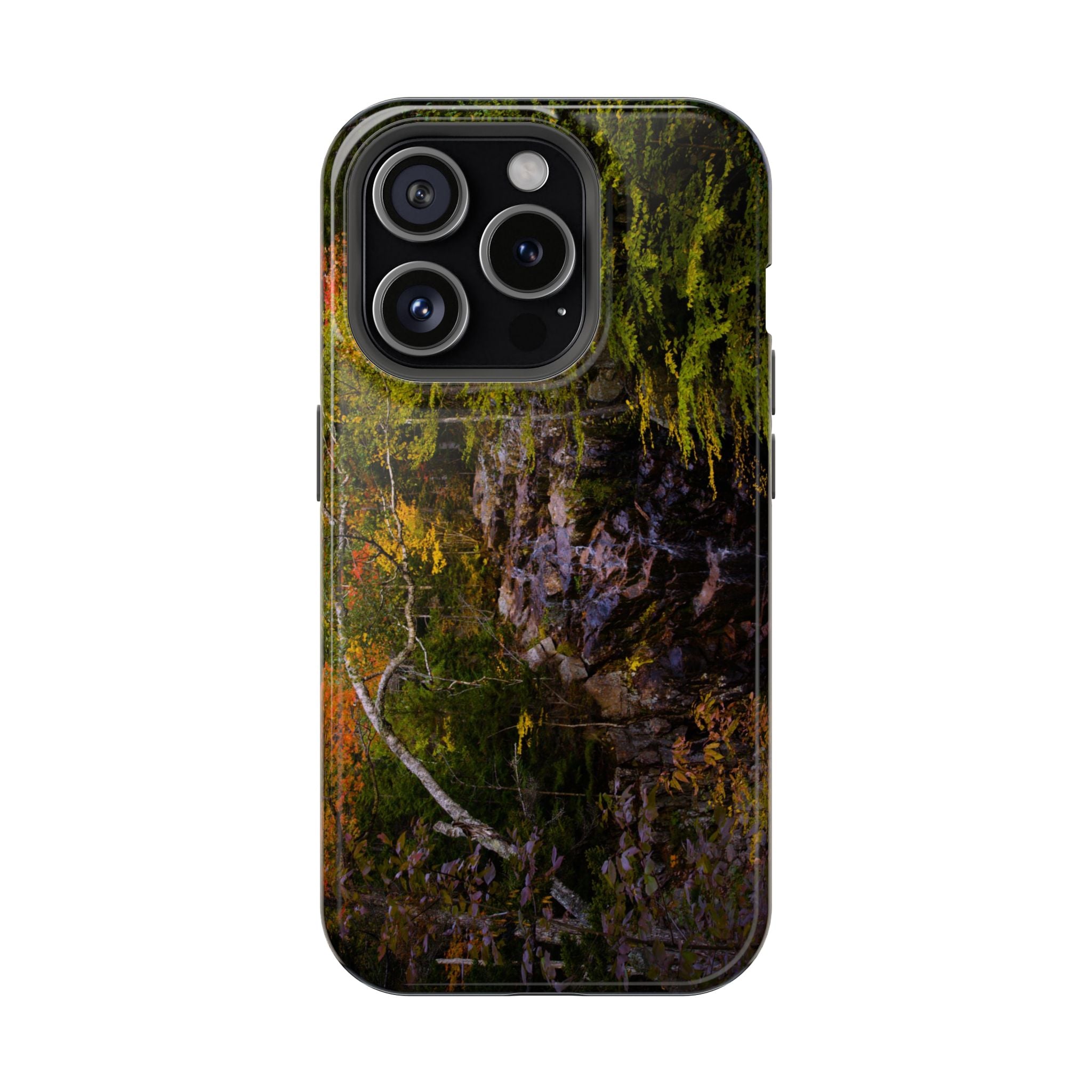 iPhone MagSafe Case | Hadlock Falls | Acadia National Park | My Blu Horizon