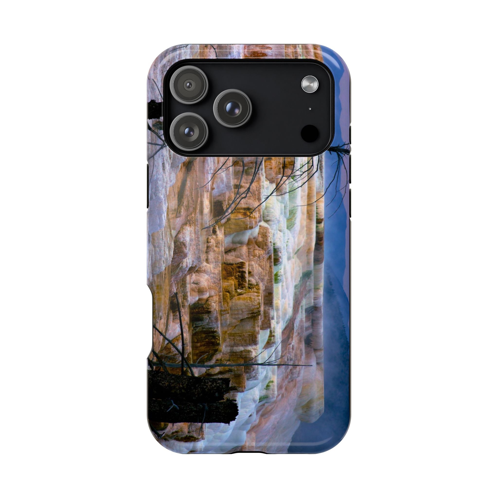 Iphone MagSafe Case - Mammoth Hot Springs, Yellowstone - My Blu Horizon