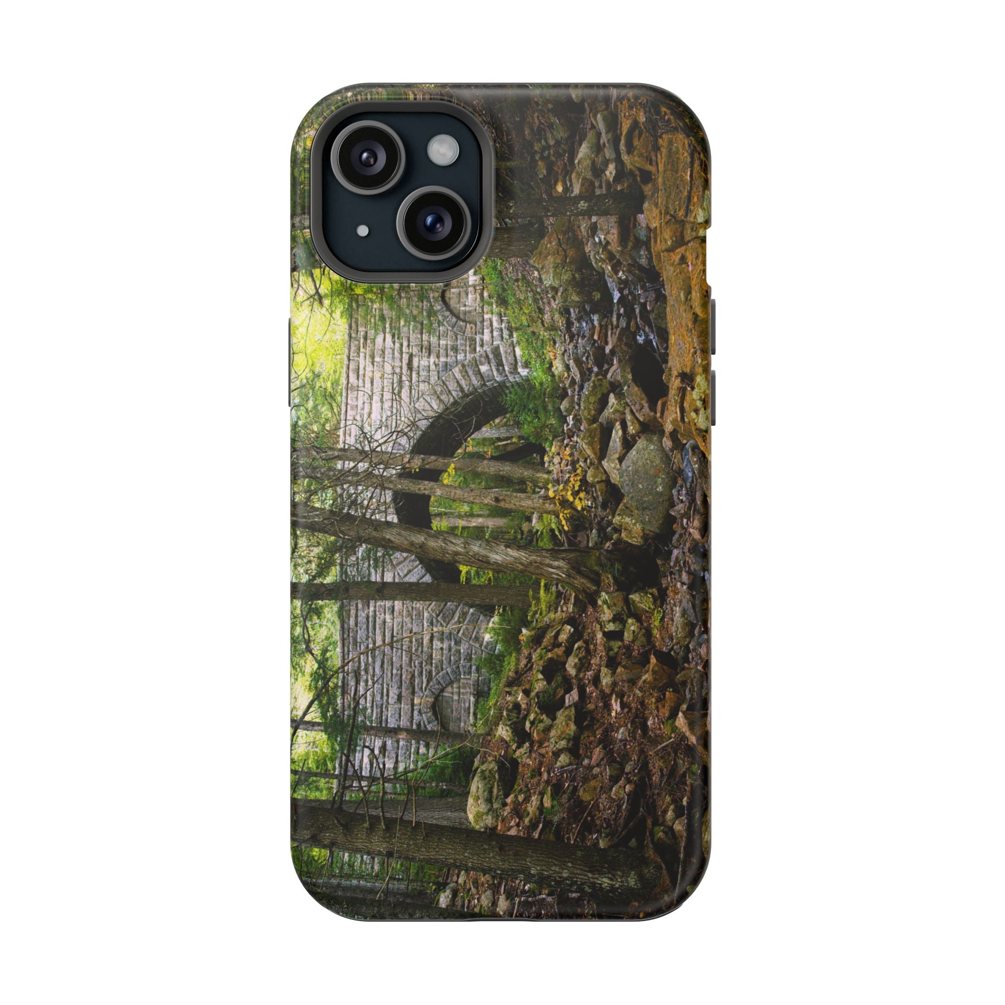 Iphone MagSafe Case - Hemlock Bridge, Acadia - My Blu Horizon