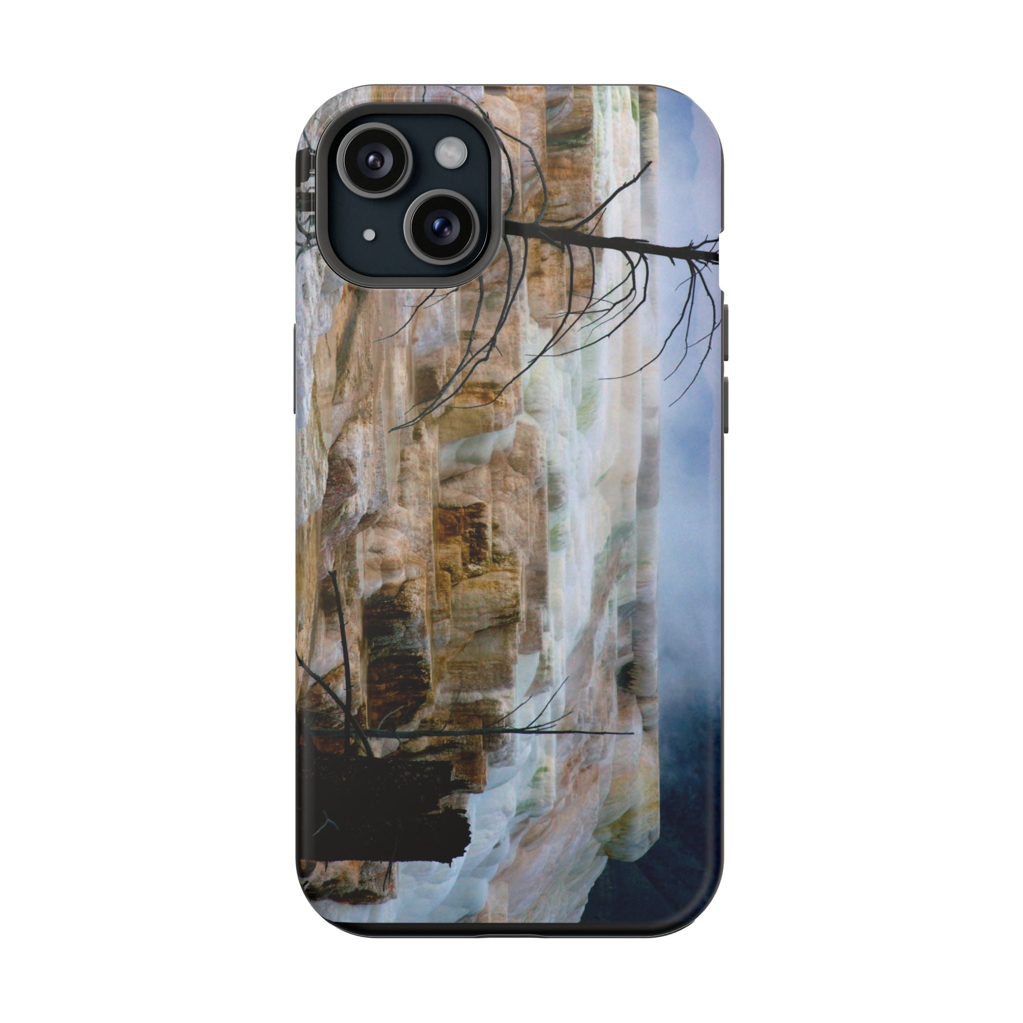 Iphone MagSafe Case - Mammoth Hot Springs, Yellowstone - My Blu Horizon