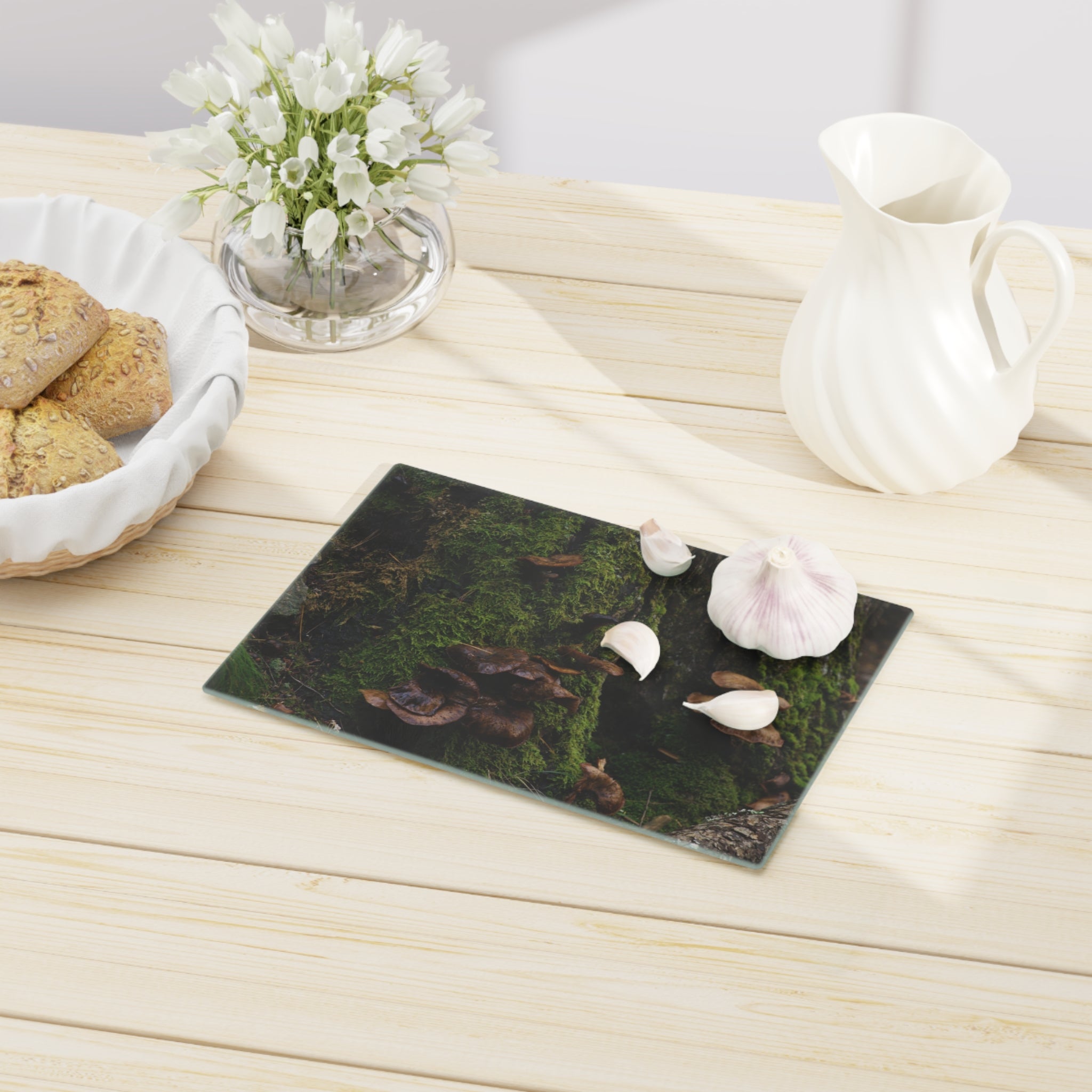 Tempered Glass Cutting Board - Acadia Flora, Acadia National Park - My Blu Horizon