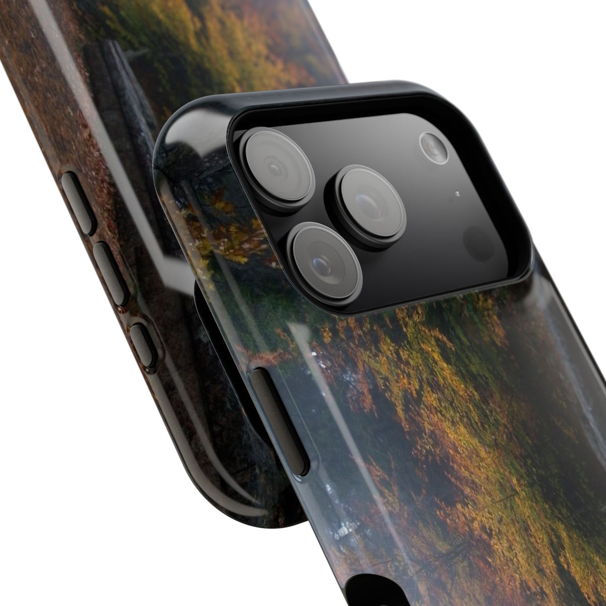 iPhone MagSafe Case | Waterfall Bridge Carriage Road | Acadia National Park | My Blu Horizon