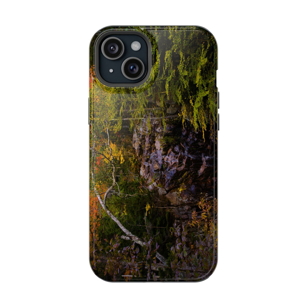 iPhone MagSafe Case | Hadlock Falls | Acadia National Park | My Blu Horizon
