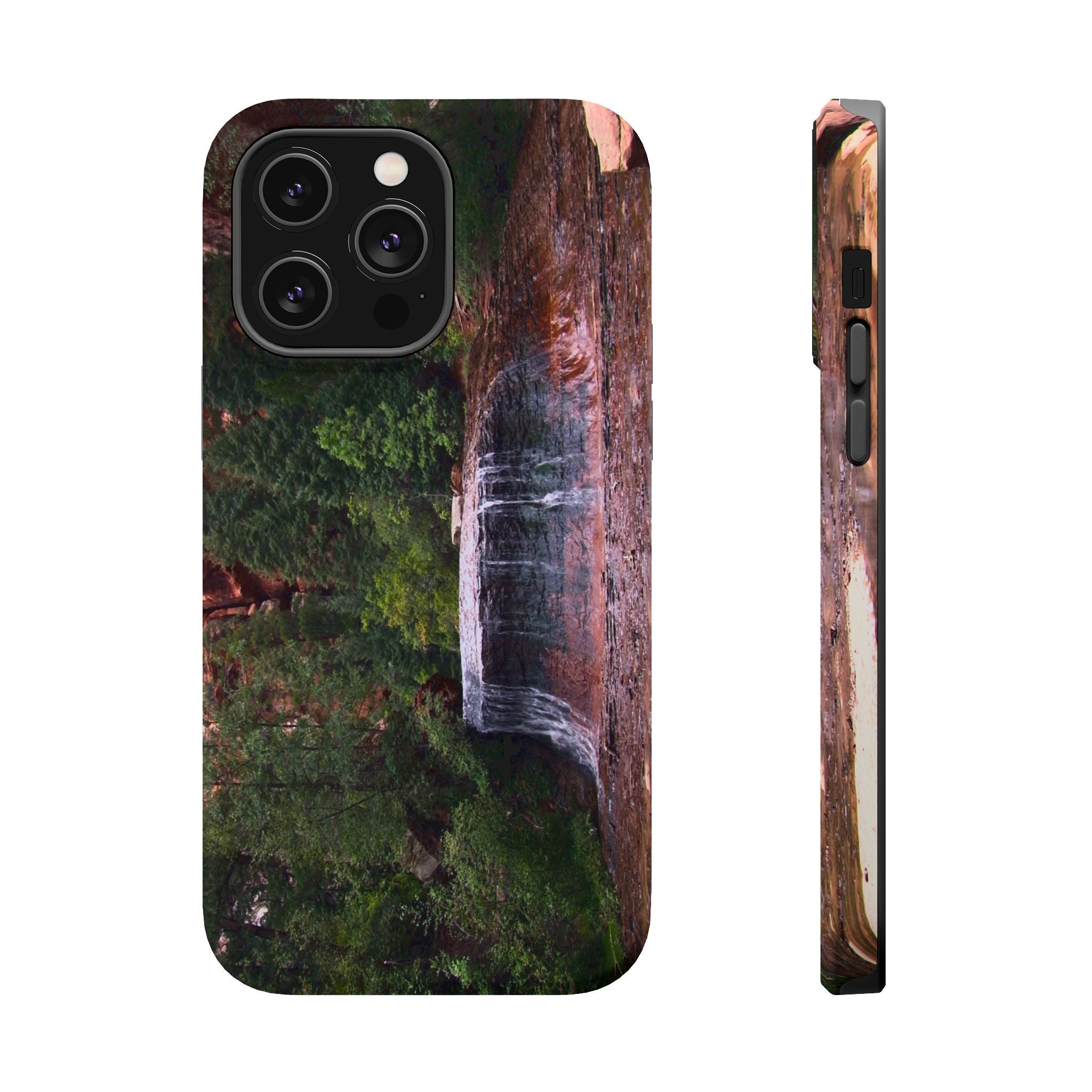 iPhone MagSafe Case | Arch Angel Cascades | Zion National Park | My Blu Horizon