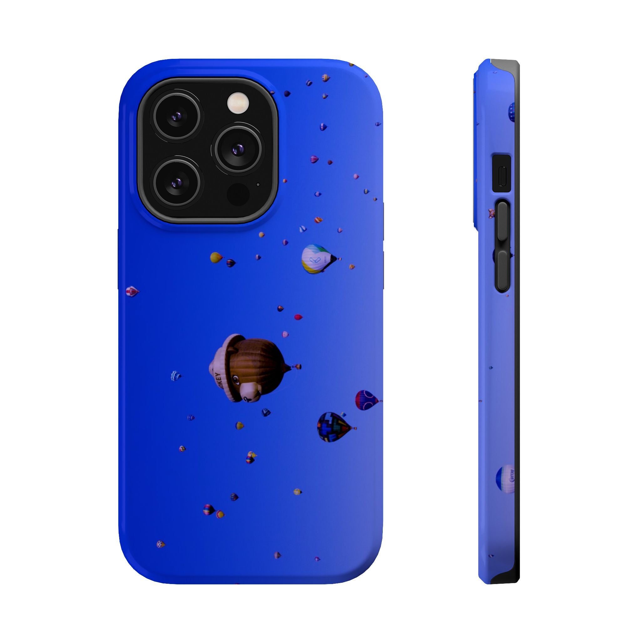 Iphone MagSafe Case - Balloon Fiesta Mass Ascension - My Blu Horizon