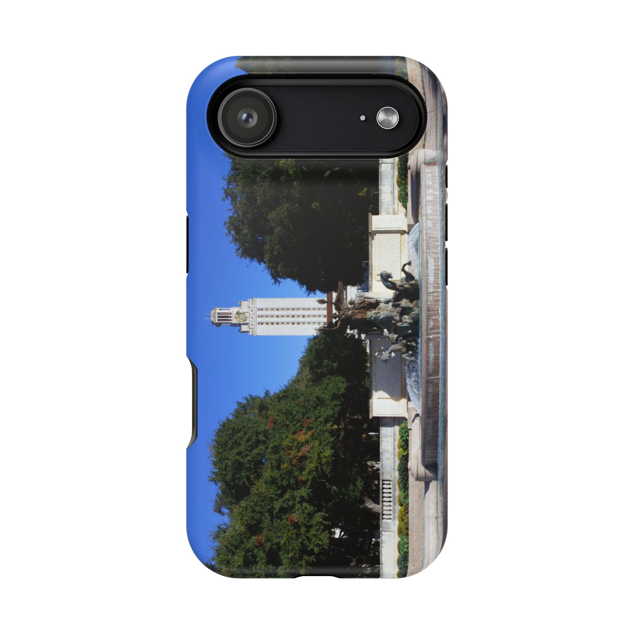 Iphone MagSafe Case - Littlefield Fountain, Texas Longhorns - My Blu Horizon